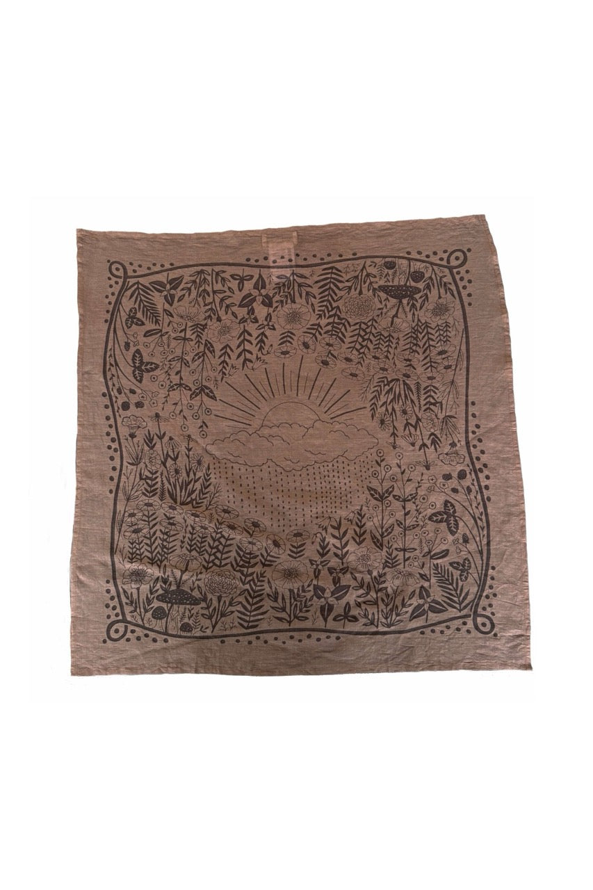 Lollys Laundry DakotaLL Tuch Scarf Dunkelbraun