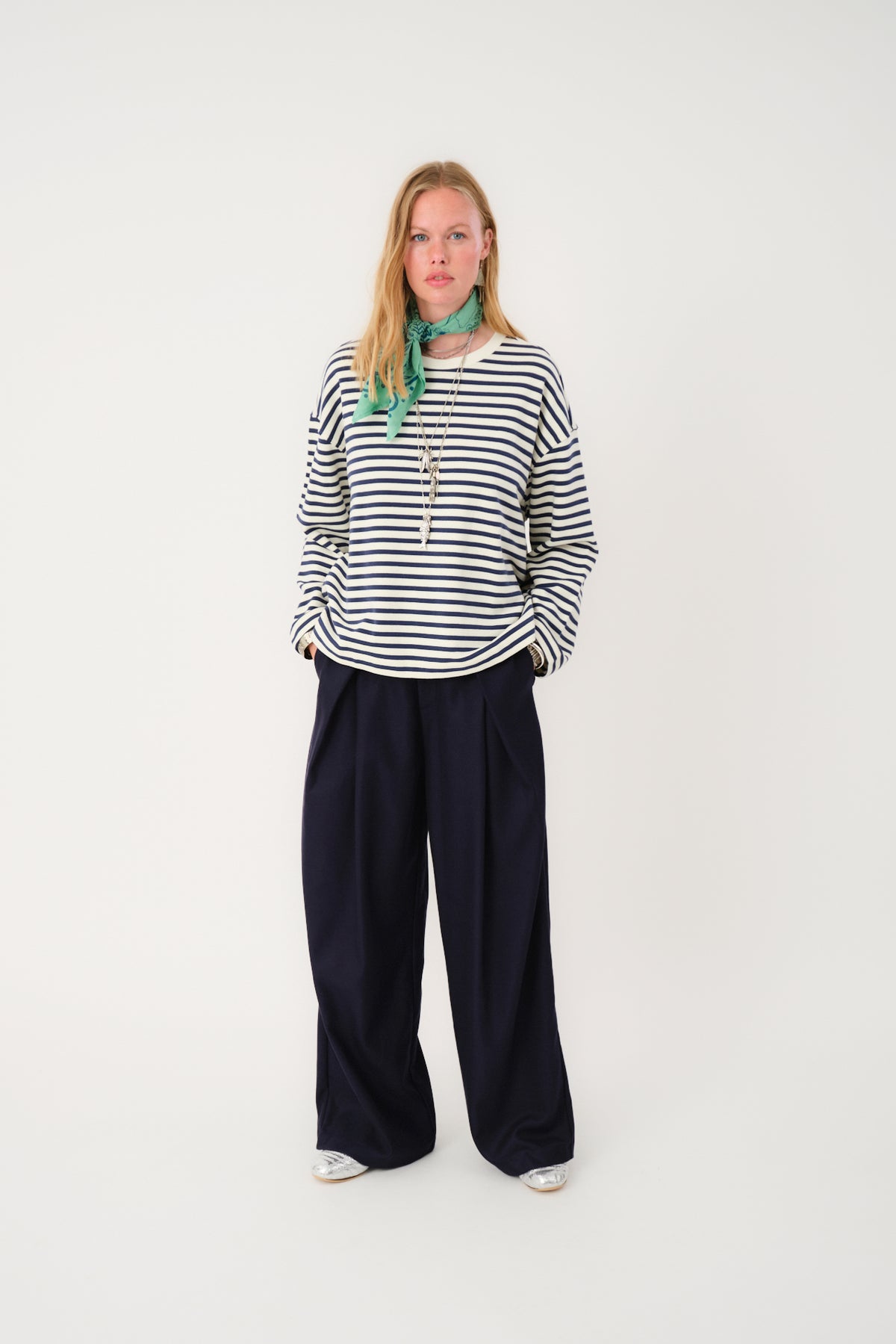 Lollys Laundry DemiLL Sweatshirt Sweatshirt Dunkelblau