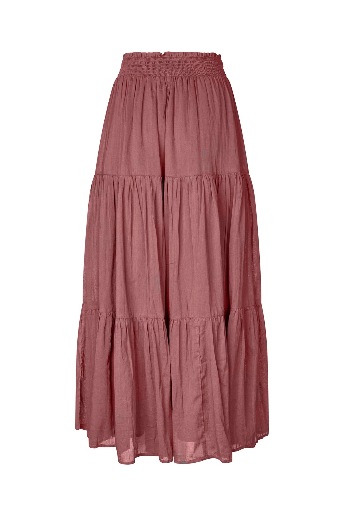 Lollys Laundry DiamondLL Maxi Rock Skirt Bordeaux