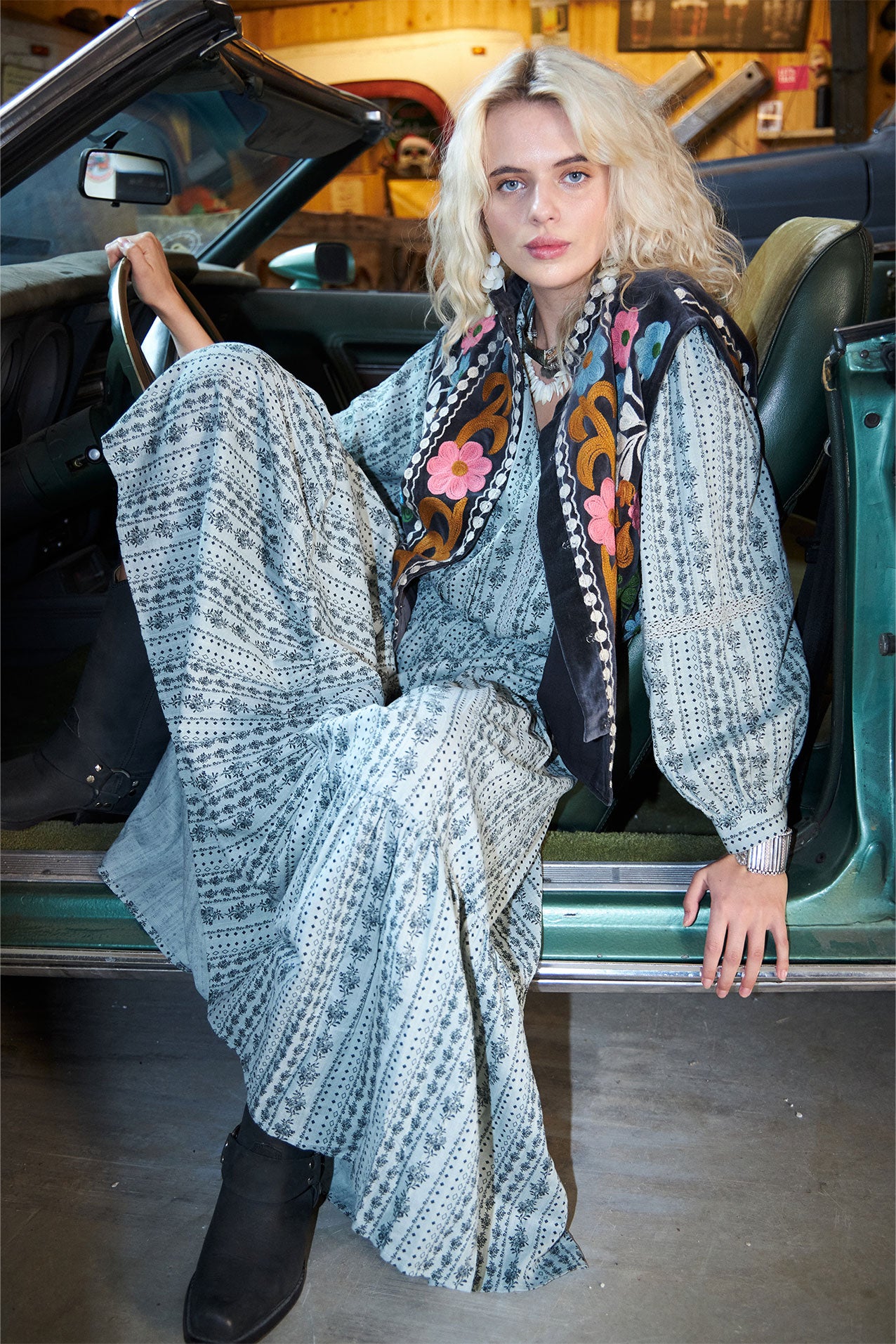 DiamondLL Maxi Rock - Dusty Green