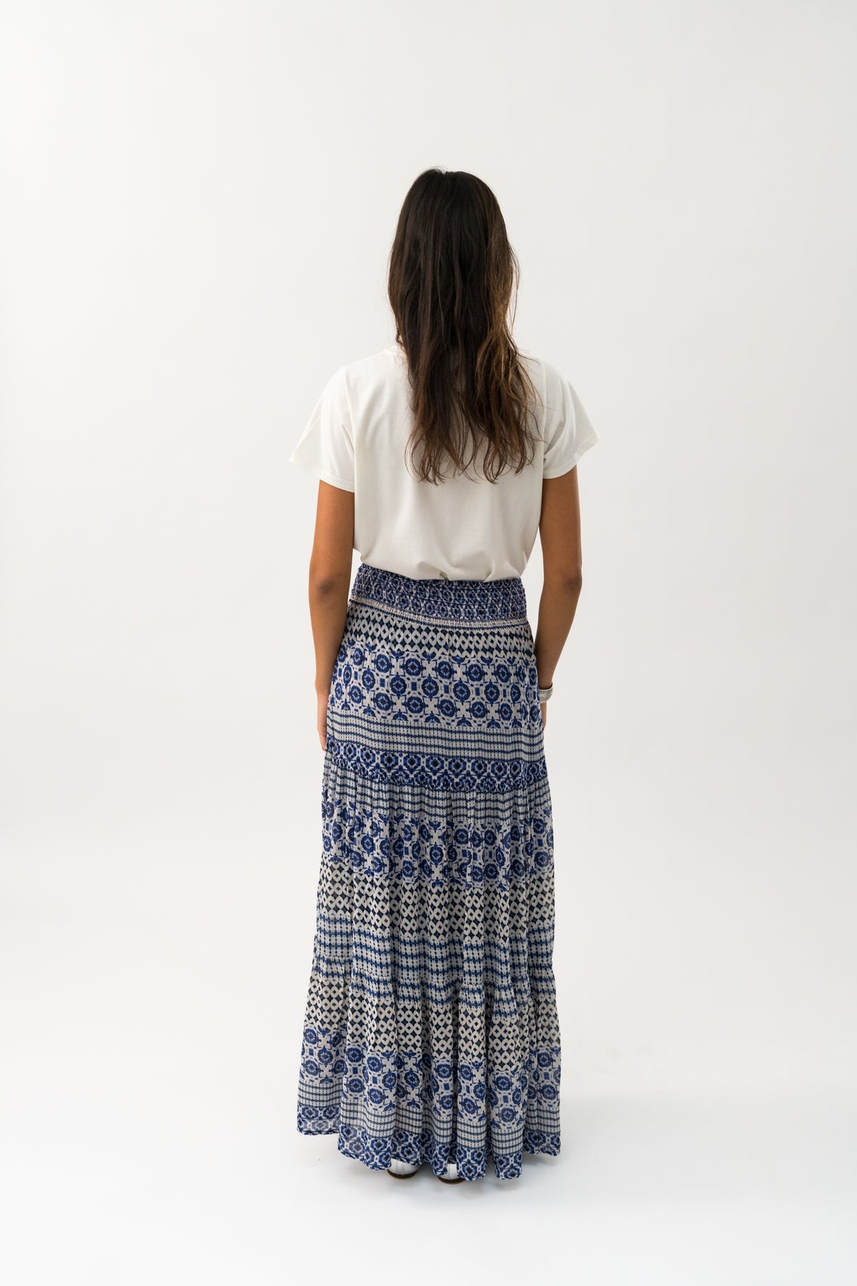 Lollys Laundry DiamondLL Maxi Skirt Skirt Blau