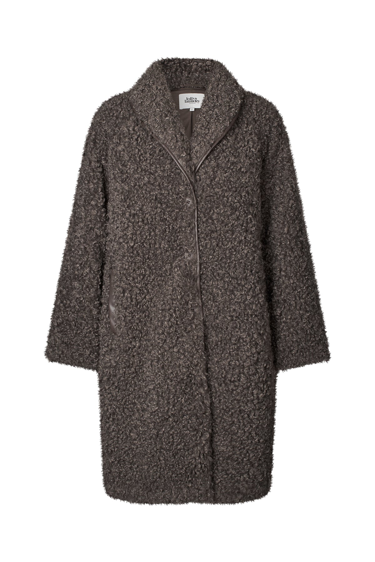 Lollys Laundry DooLL Mantel Outerwear Dunkelbraun