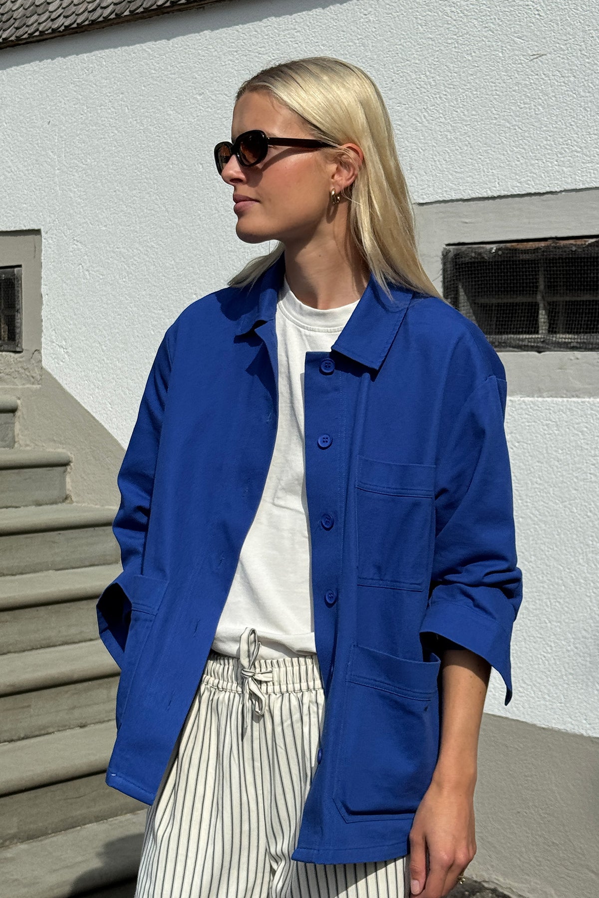 Lollys Laundry EddaLL Jacke Jacket 97 Neon Blue