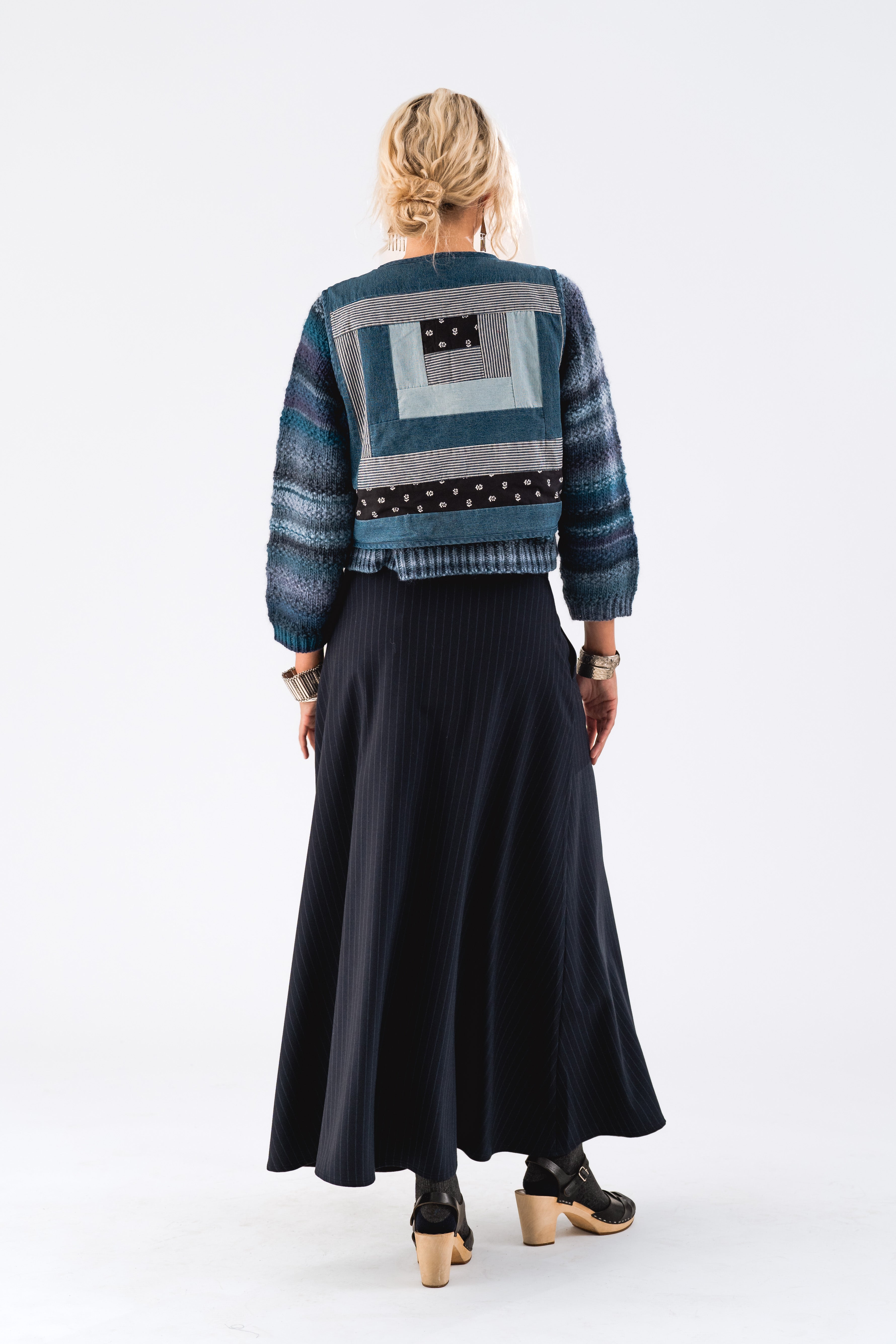 EdenLL Maxi Skirt - Dark Navy