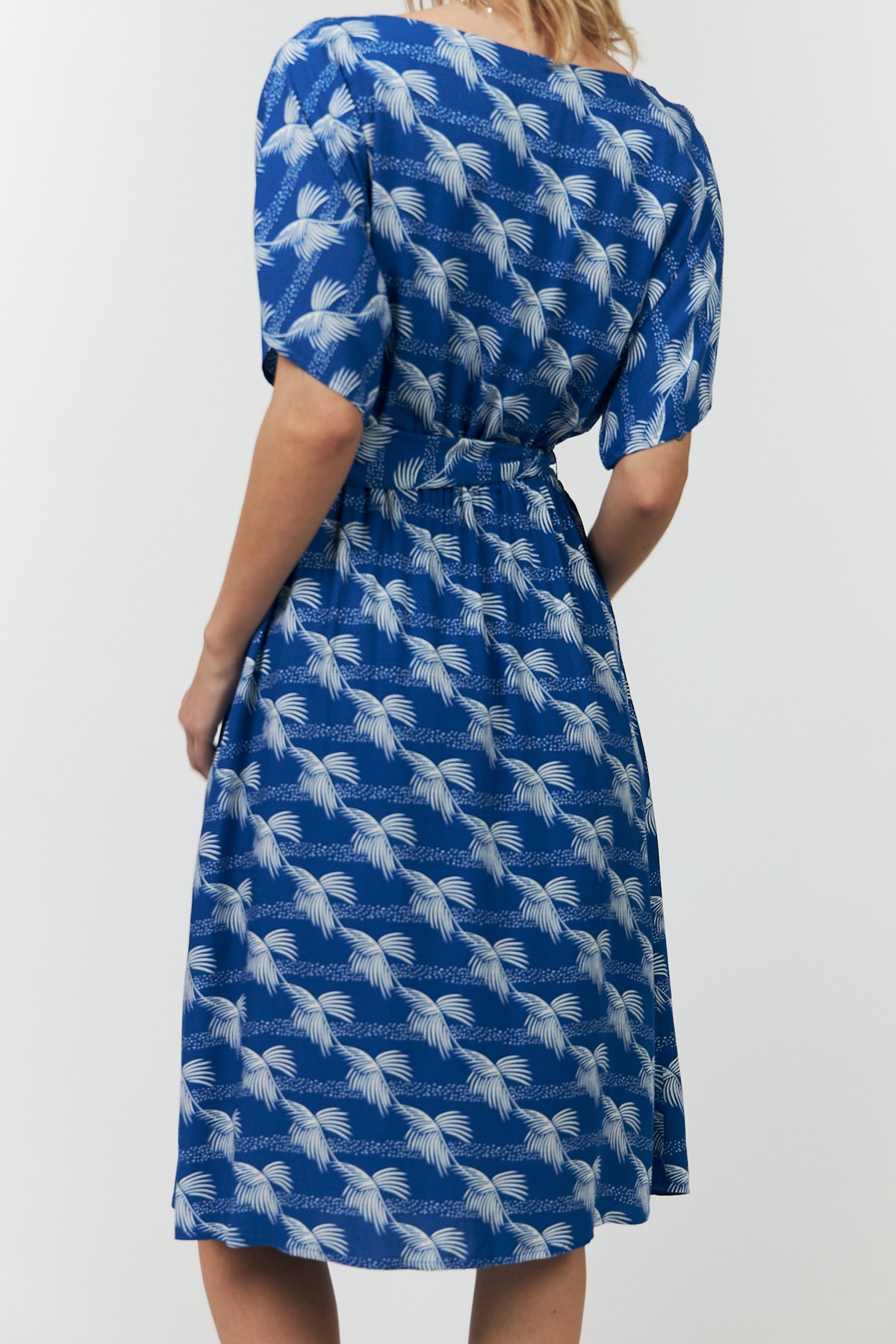 Lollys Laundry ElinaLL Midikleid Dress Blau