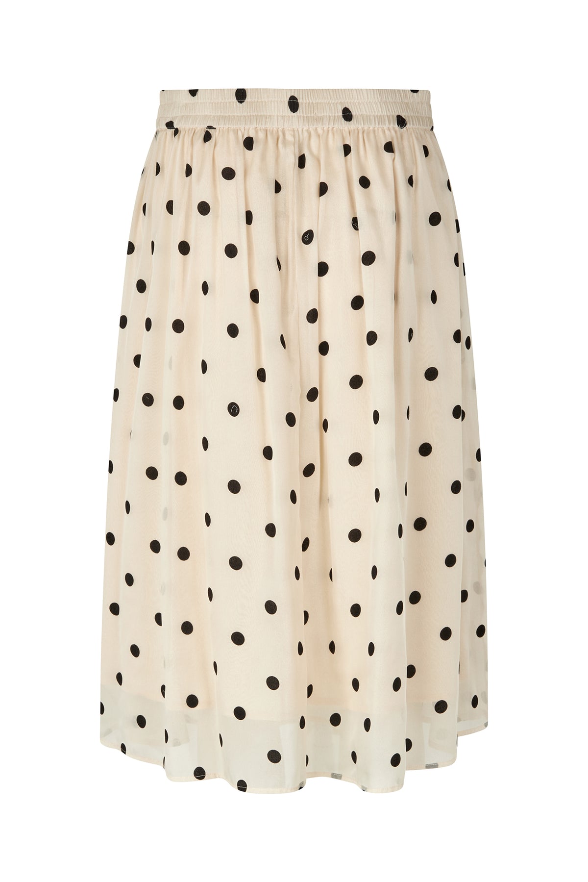 Lollys Laundry EllaLL Midi Rock Skirt Creme