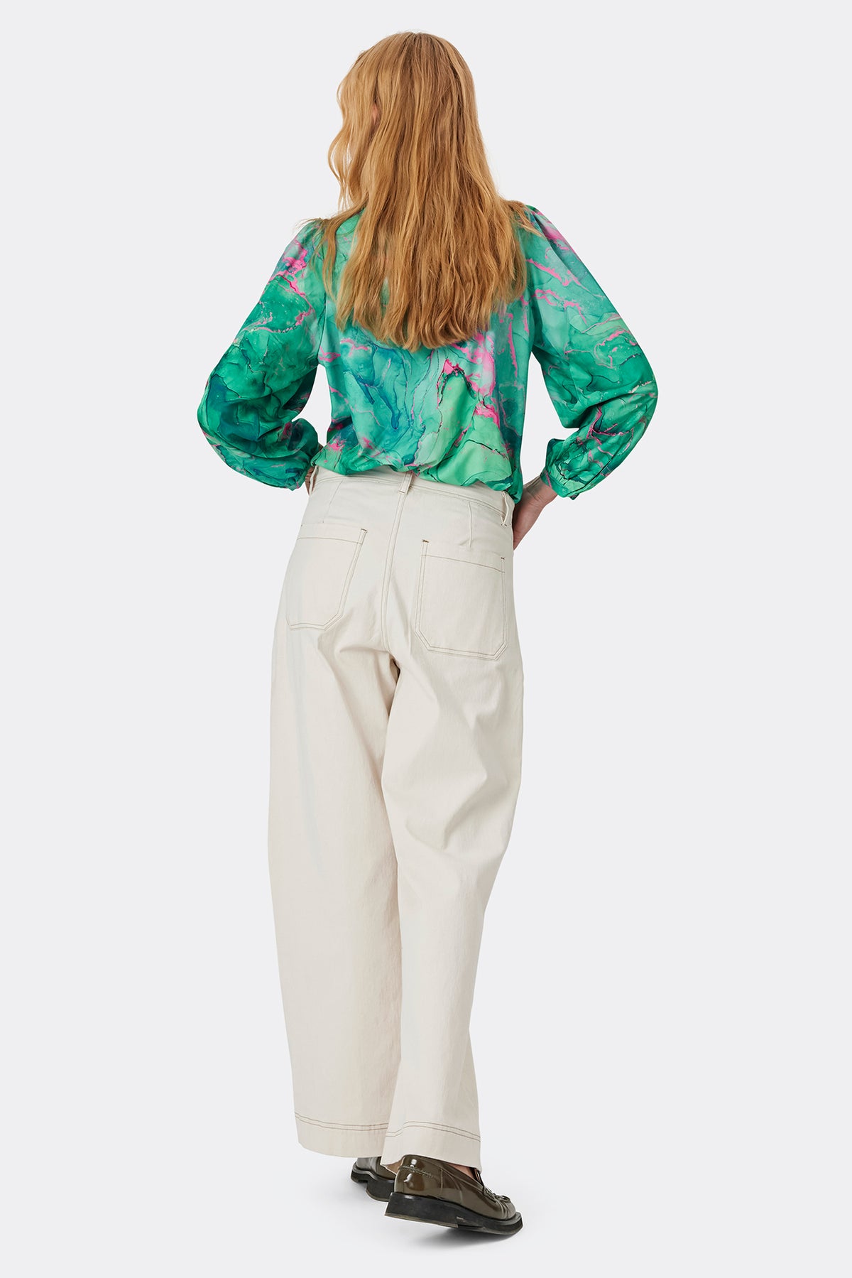 Lollys Laundry EllieLL Shirt LS Shirt Grün
