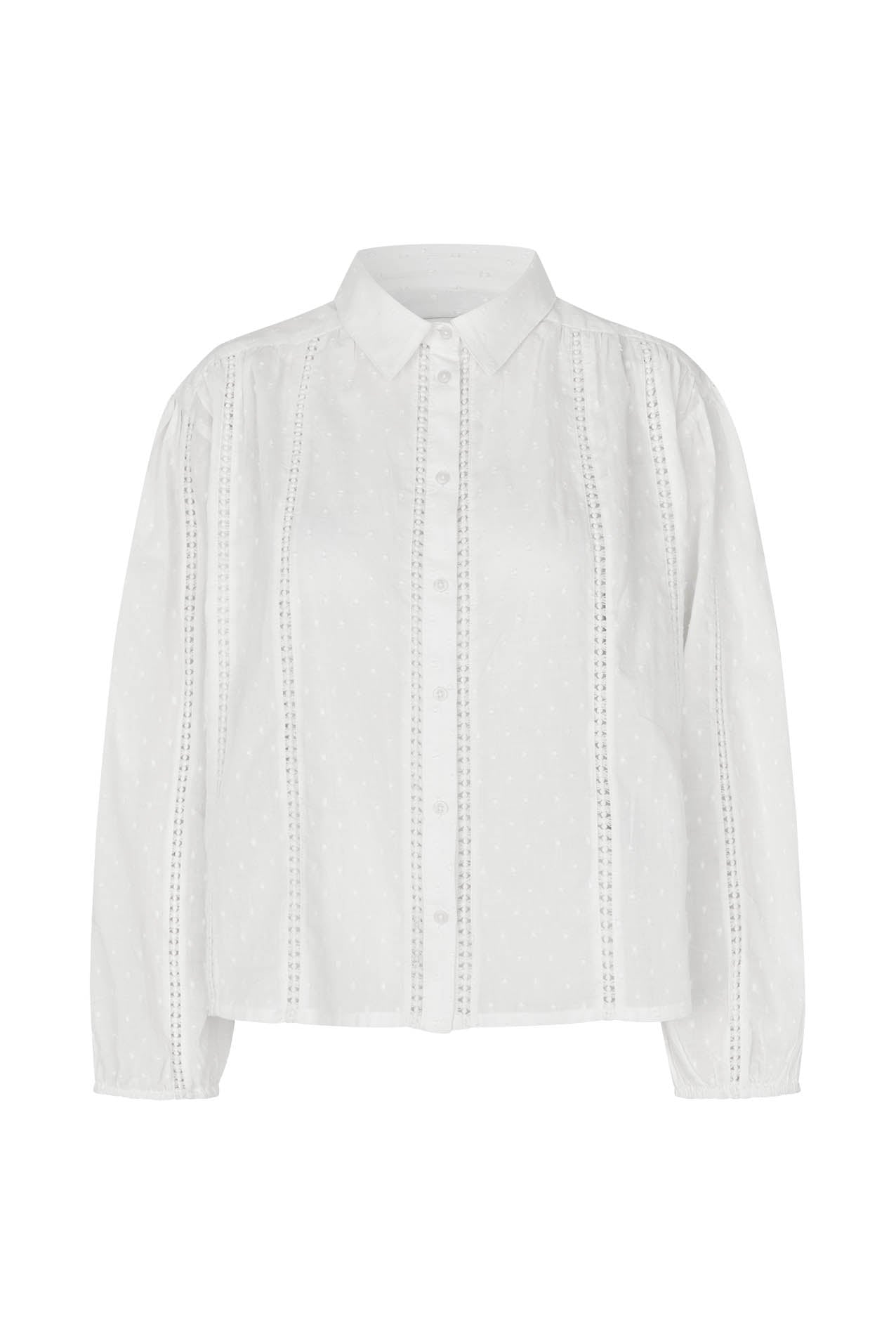 Lollys Laundry EmLL Bluse Shirt Creme