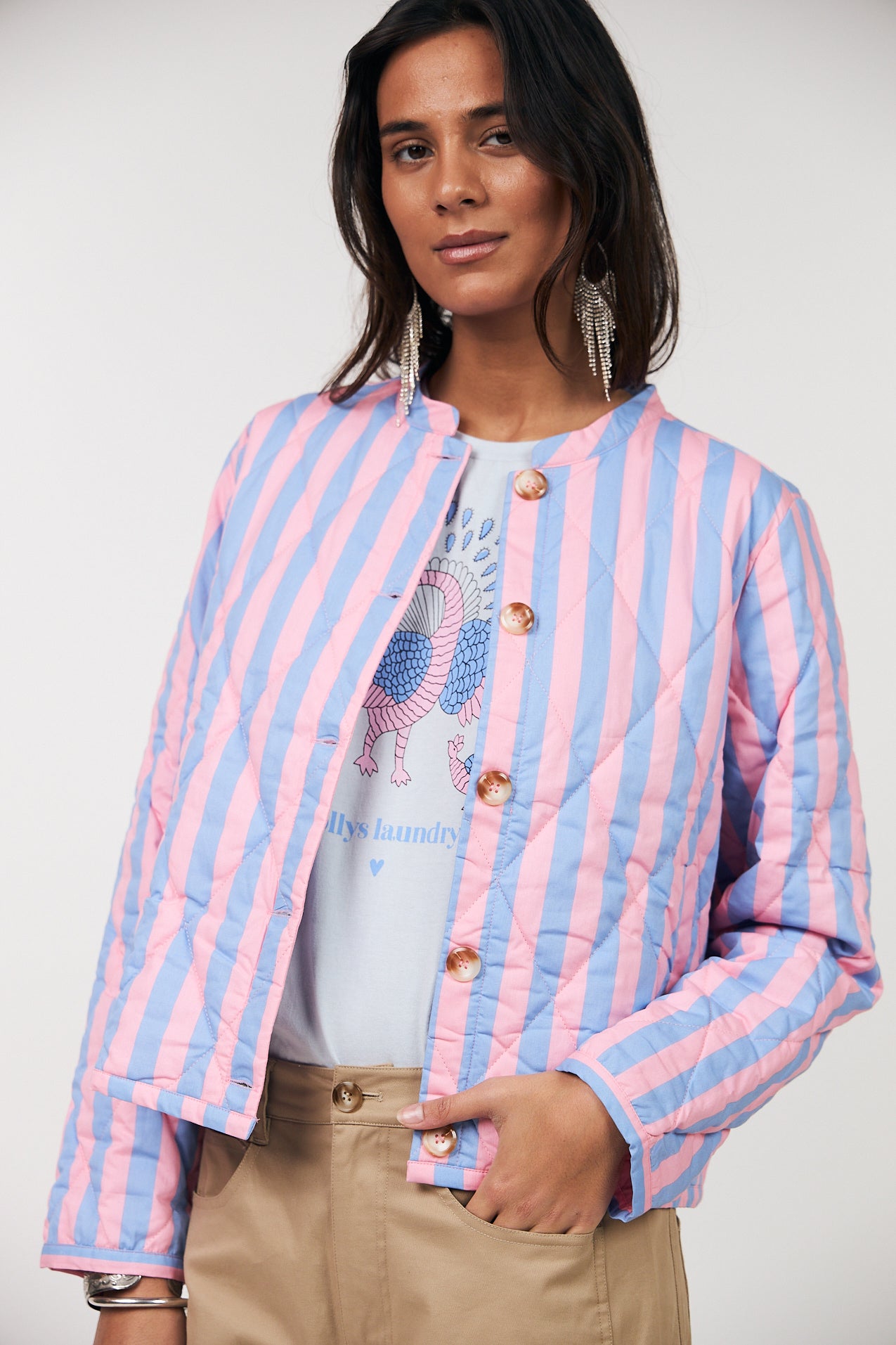 EmiliaLL Jacke - Stripe