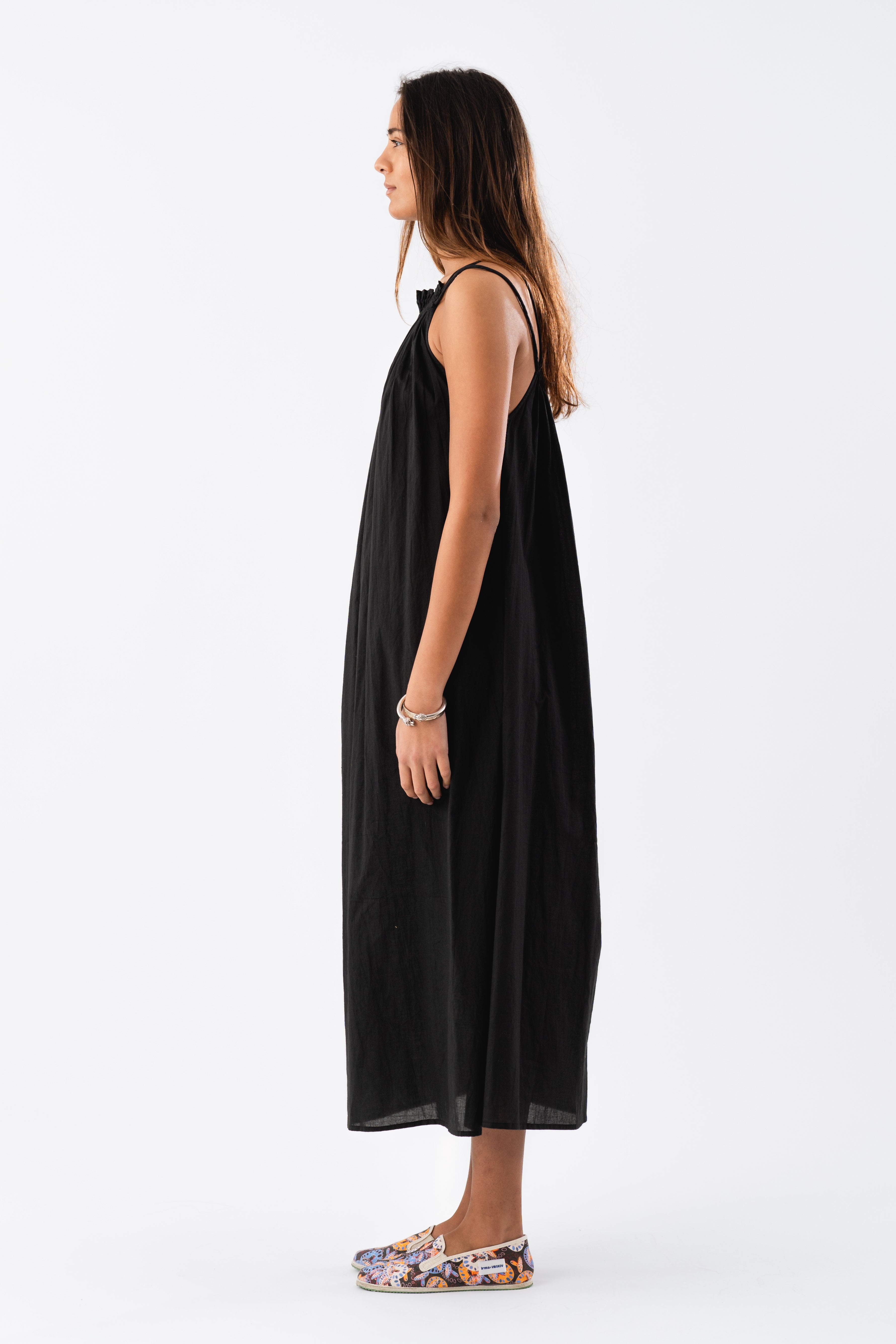 EmmelineLL Maxi Dress SL - Washed Black