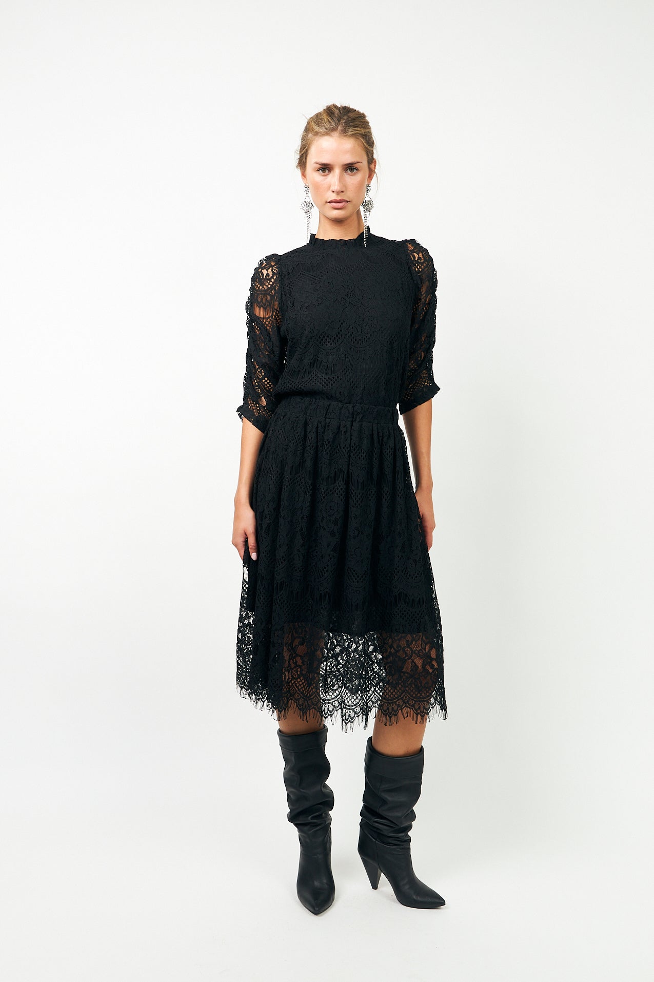 Lollys Laundry EverLL kurzer Rock Skirt 99 Black