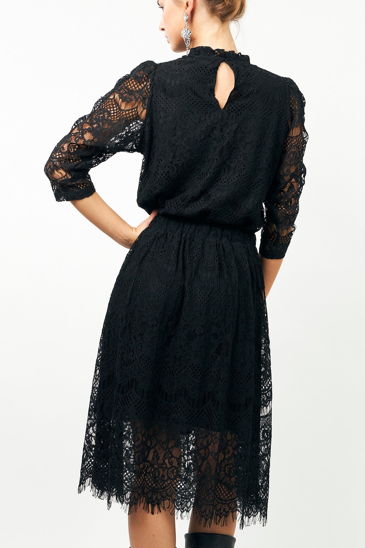 Lollys Laundry EverLL kurzer Rock Skirt Schwarz
