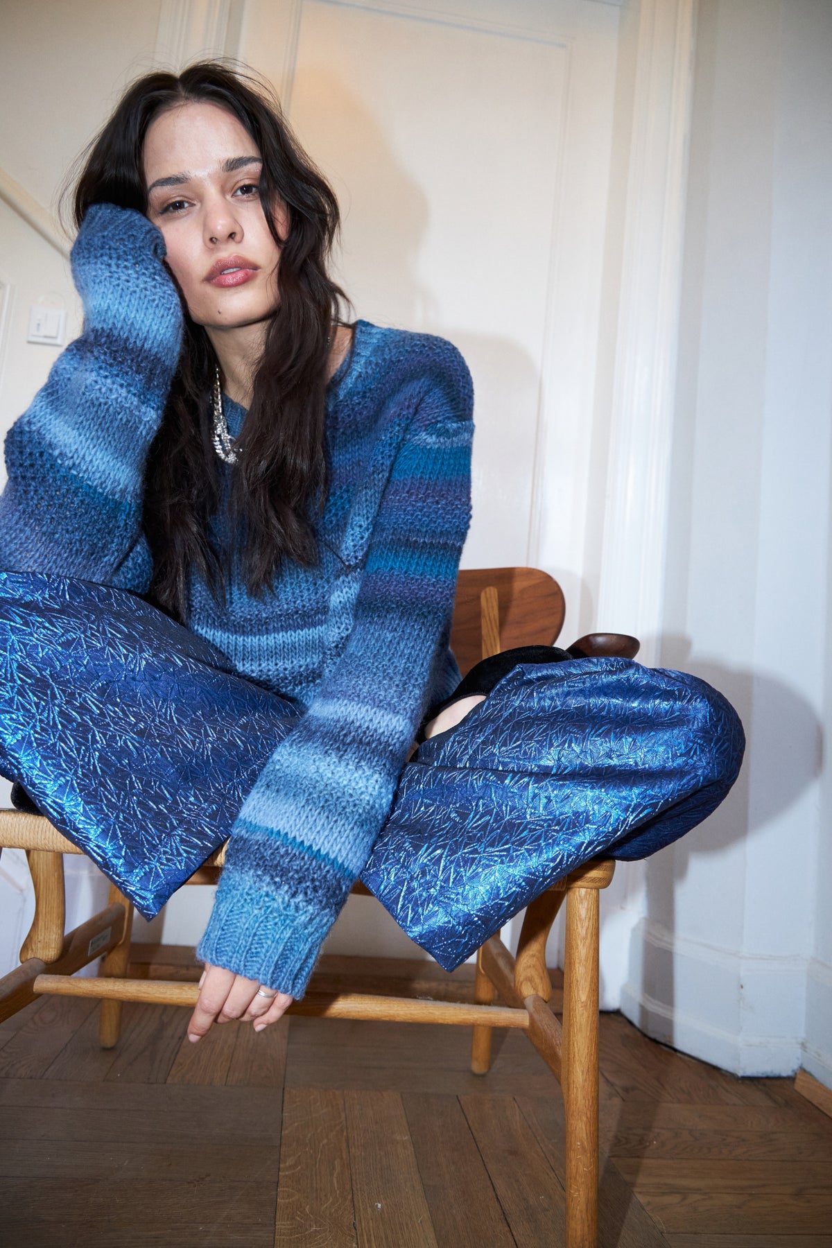 Lollys Laundry FairhavenLL Jumper LS Jumper Blau