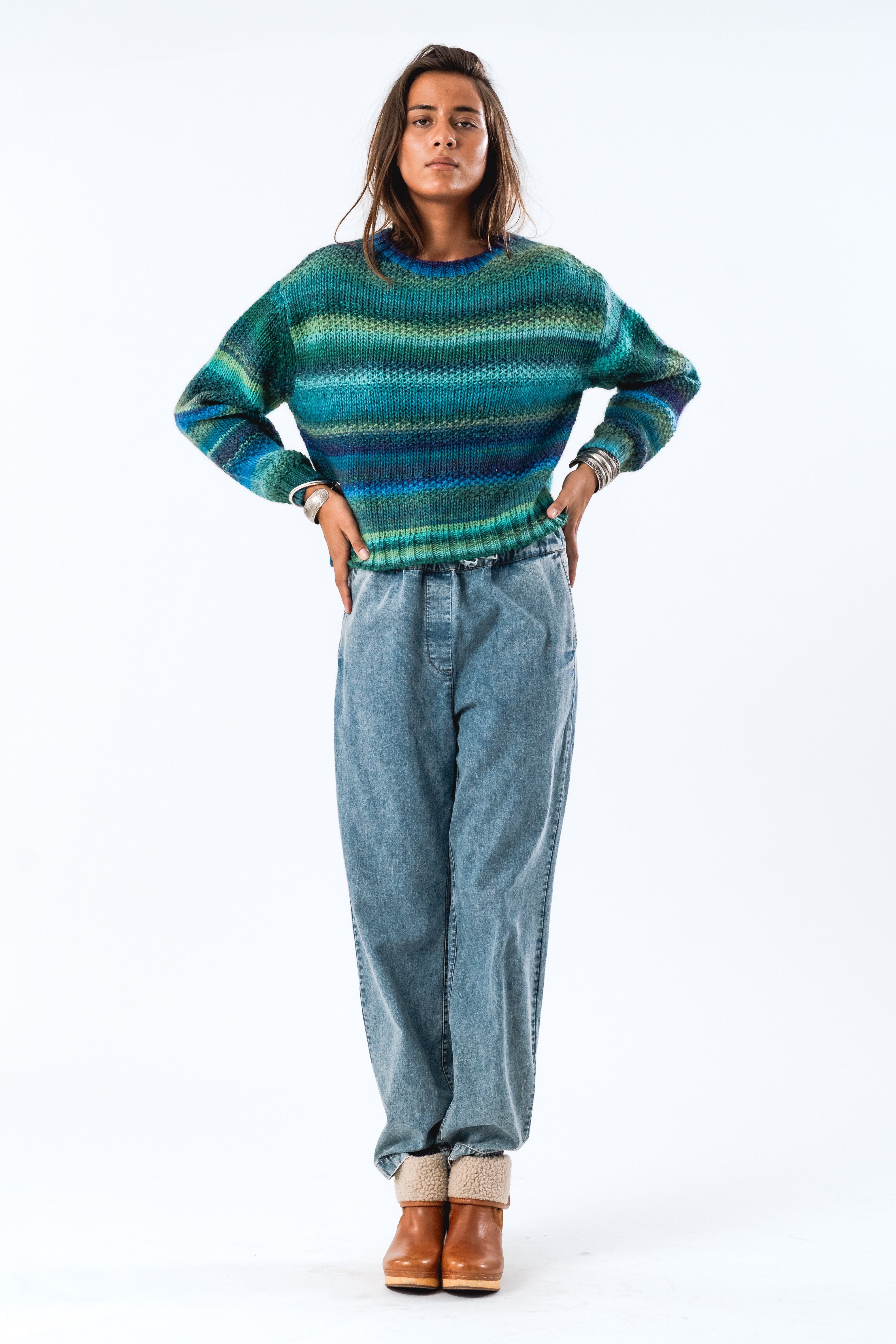 FairhavenLL Jumper LS - Dark Green