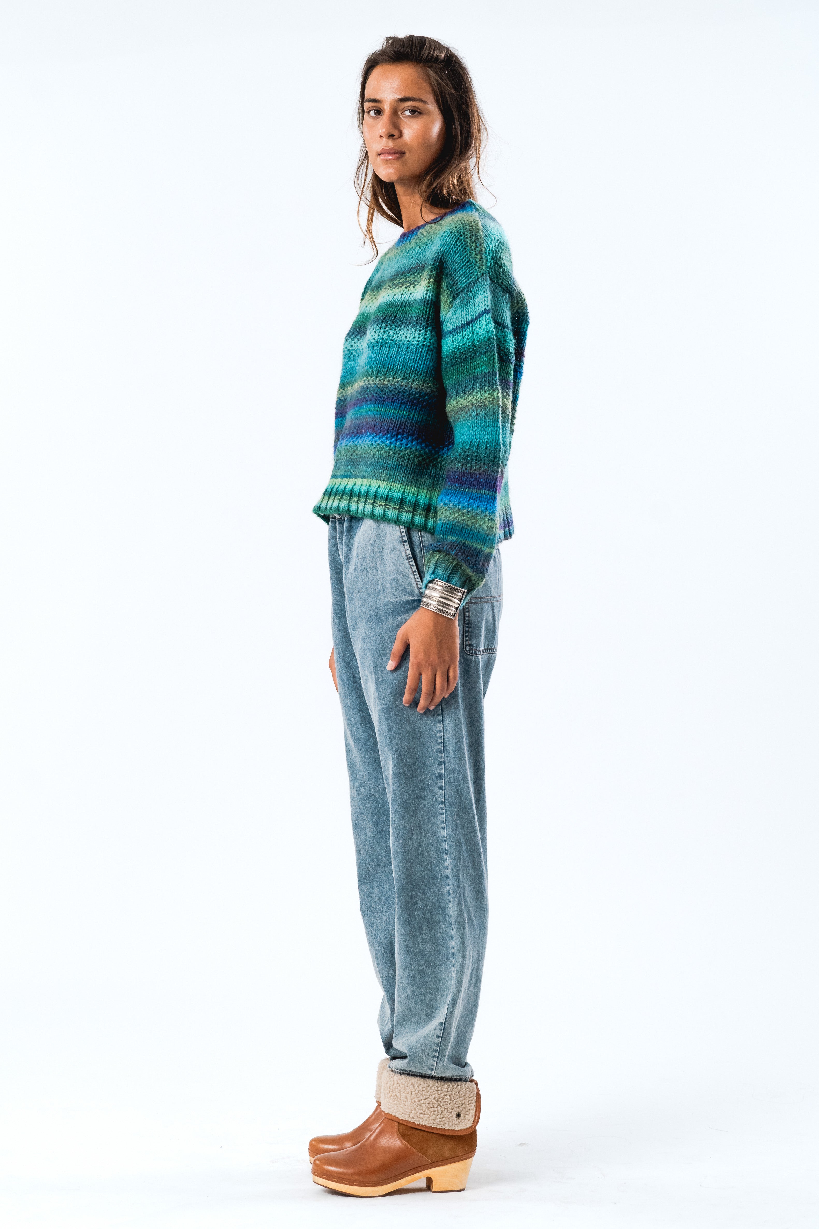 FairhavenLL Jumper LS - Dark Green