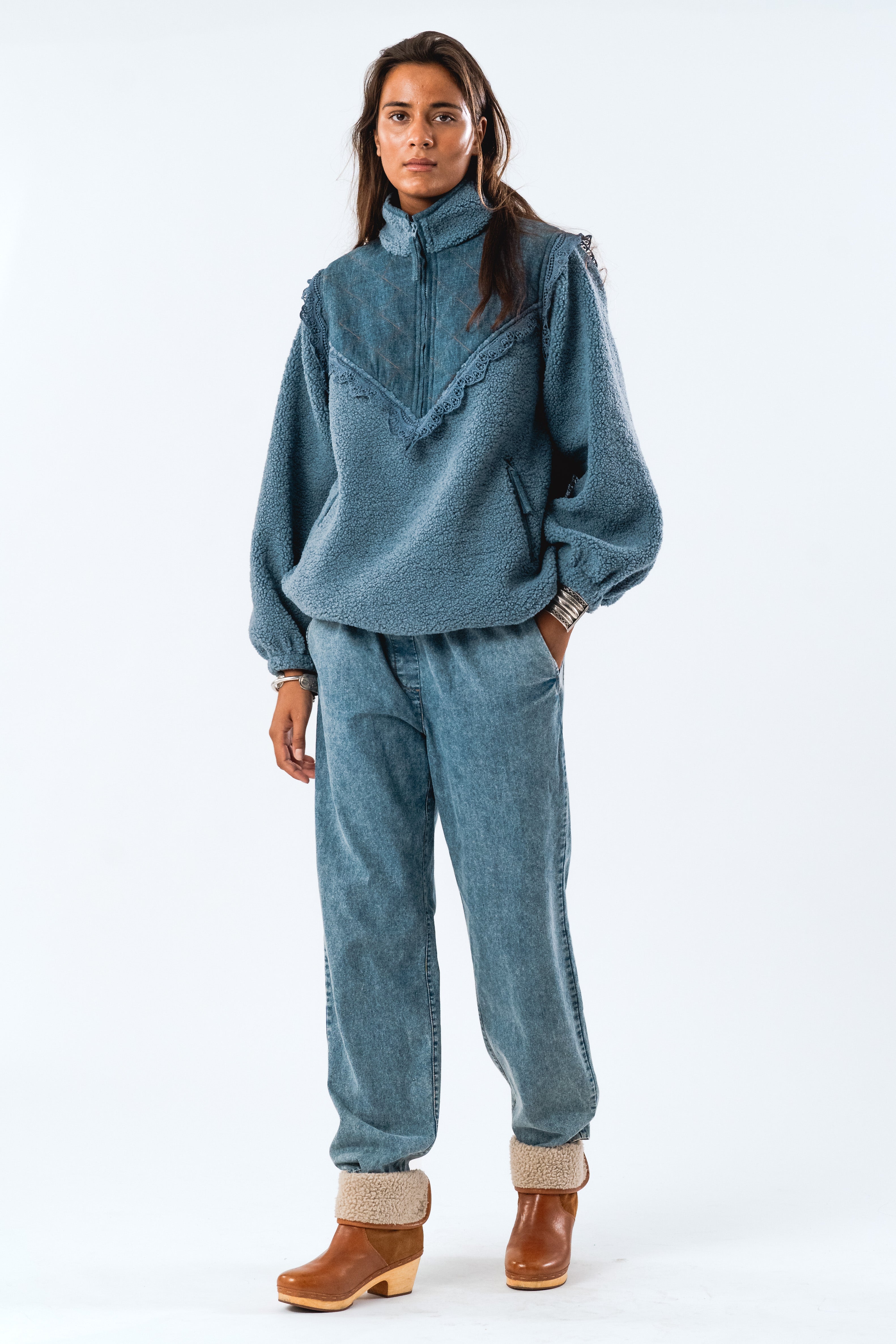 FalLL Jacket LS - Dusty Blue