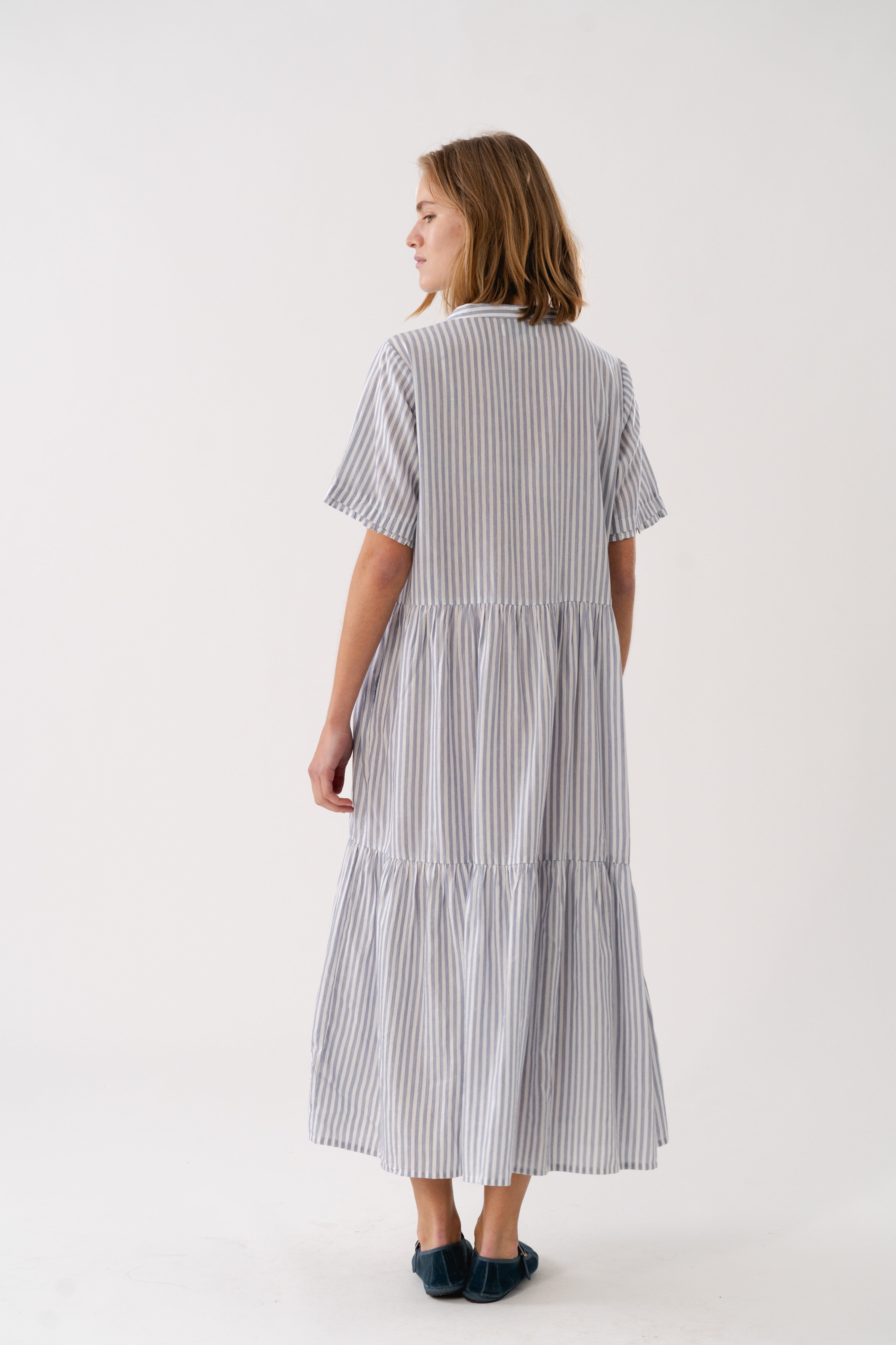 FieLL Midi Dress SS - Stripe