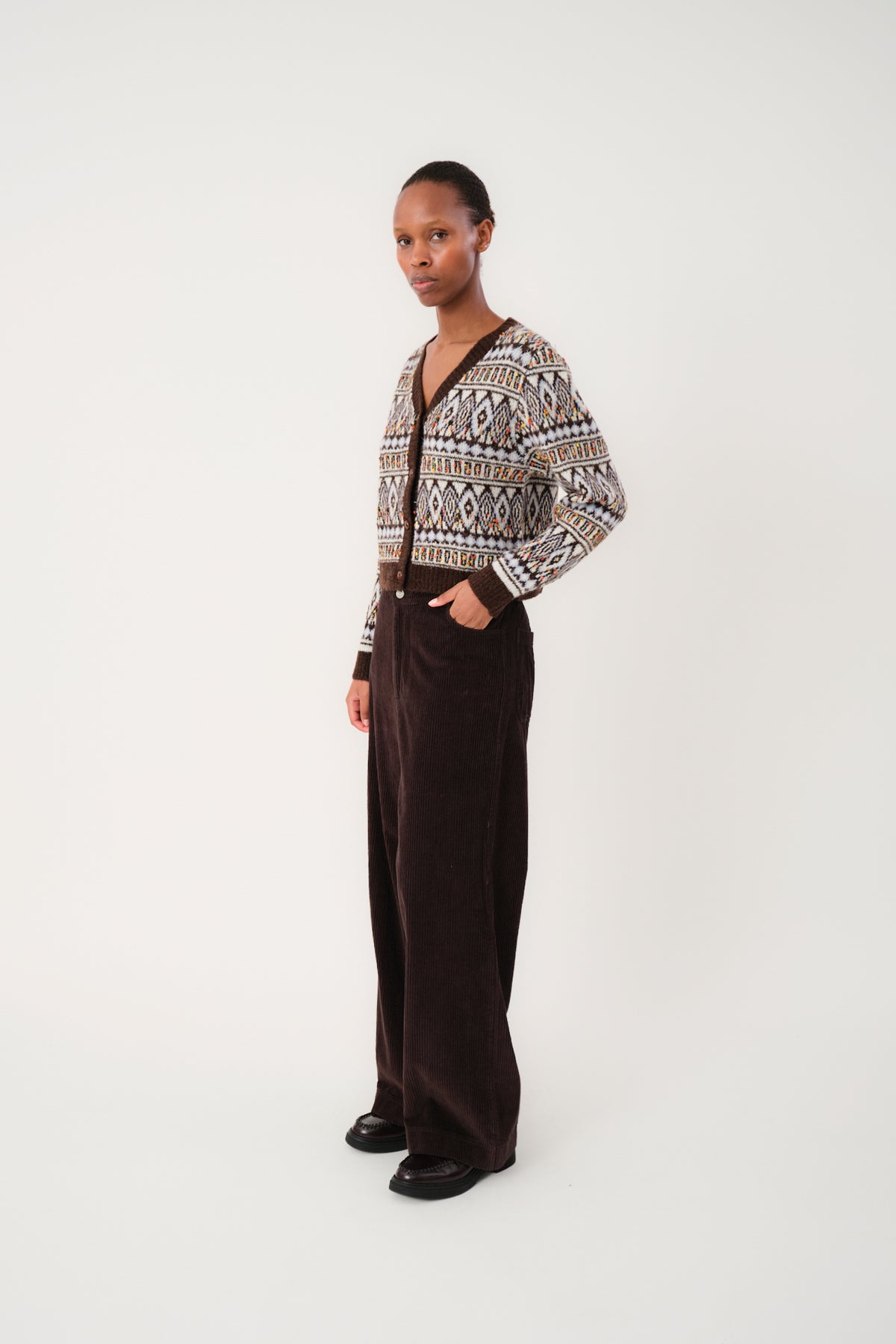 Lollys Laundry FloridaLL Hose Pants Dunkelbraun