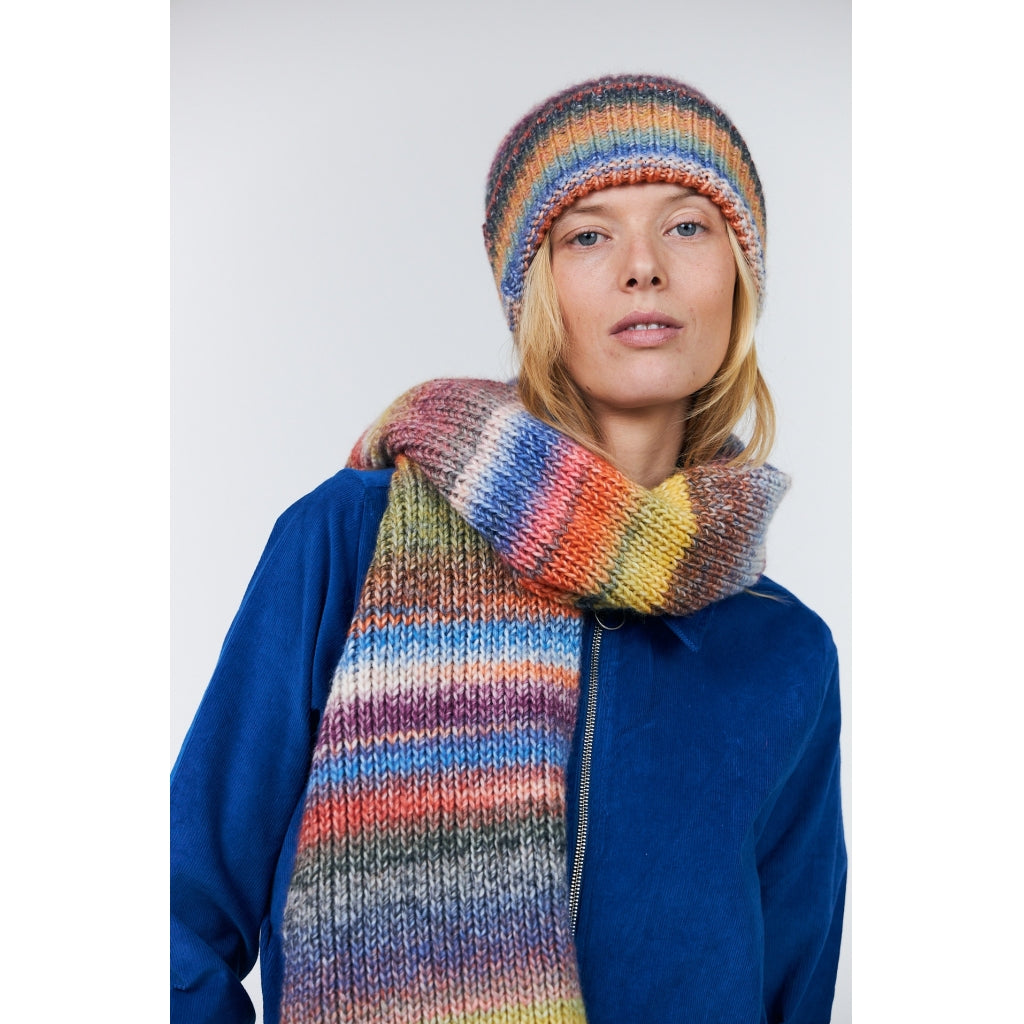 Lollys Laundry ForrestLL Strick Beanie Hat Mehrfarbig