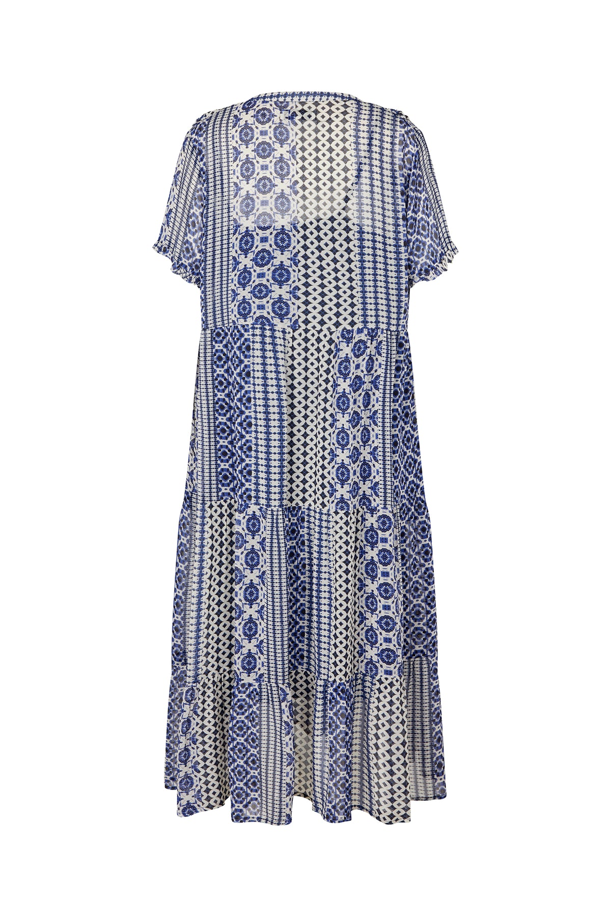 Lollys Laundry FreddyLL Midi Dress SS Dress Blau