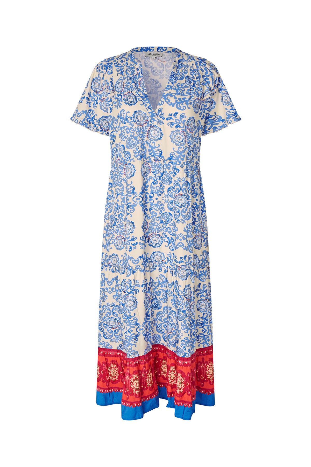 Lollys Laundry FreddyLL Midi Kleid Dress Hellblau