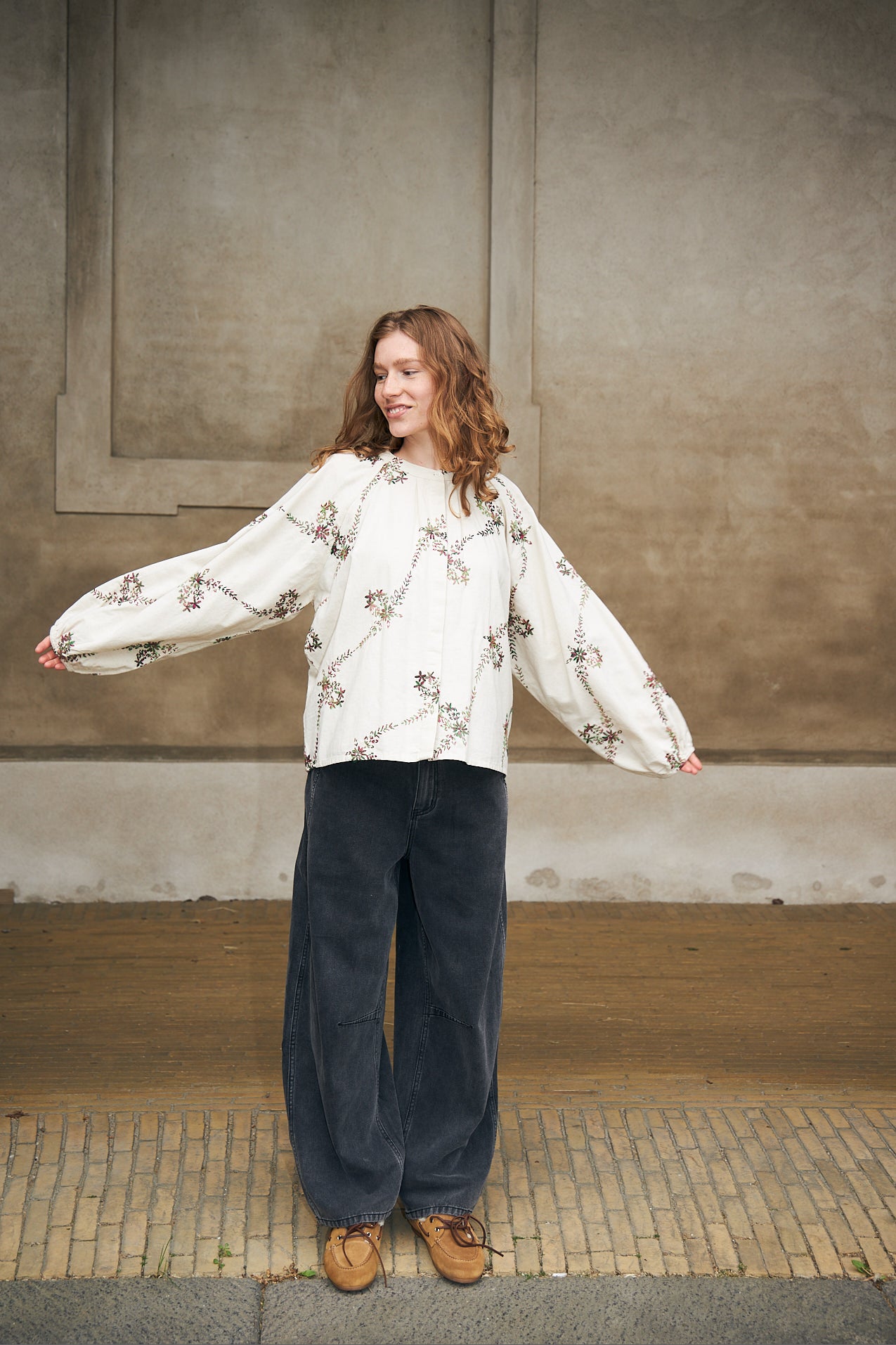 Lollys Laundry HaileyLL Bluse Shirt Creme