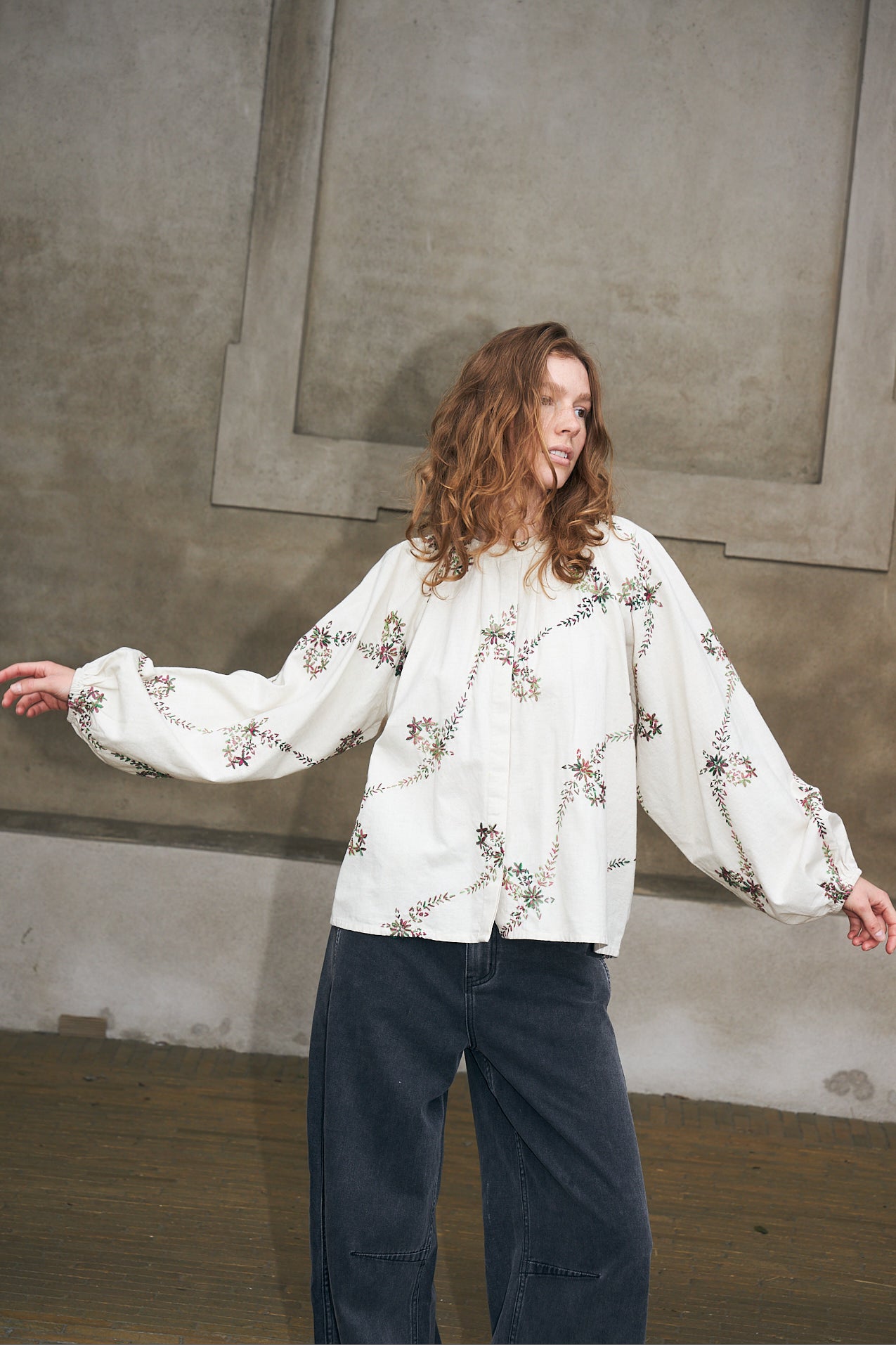 Lollys Laundry HaileyLL Bluse Shirt Creme
