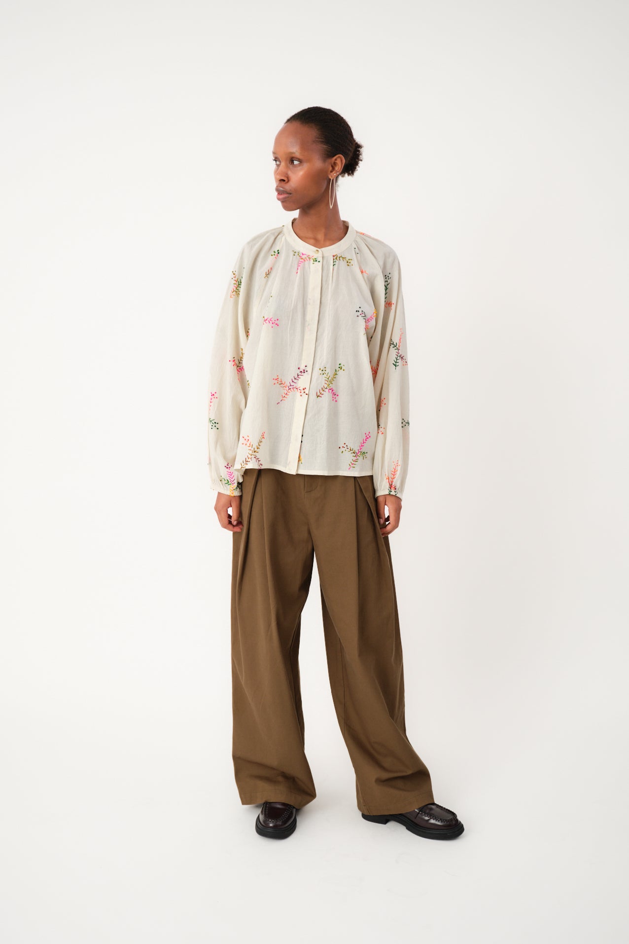 Lollys Laundry HaileyLL Hemdbluse Shirt 02 Creme