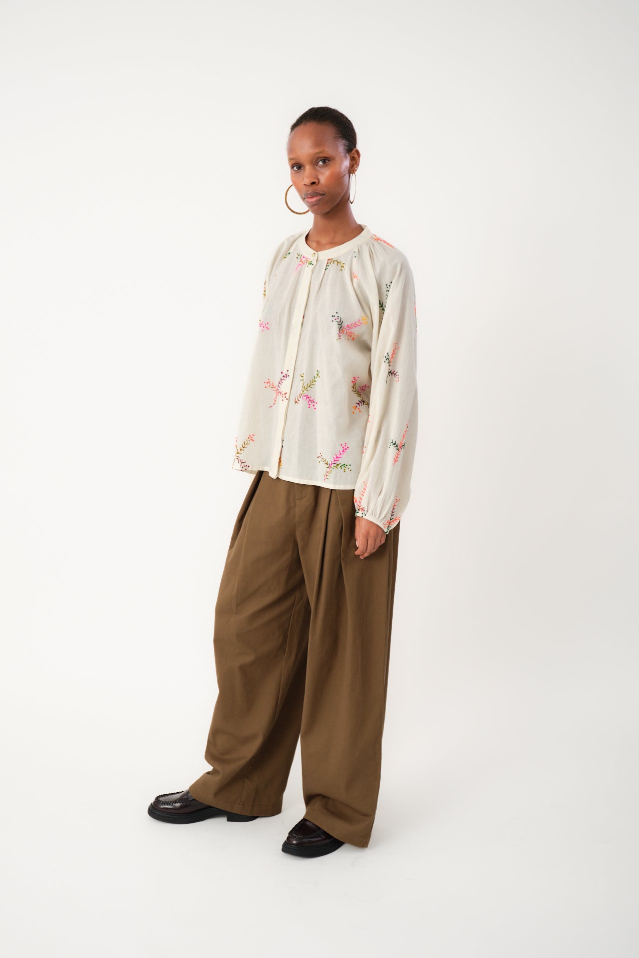 Lollys Laundry HaileyLL Hemdbluse Shirt 02 Creme