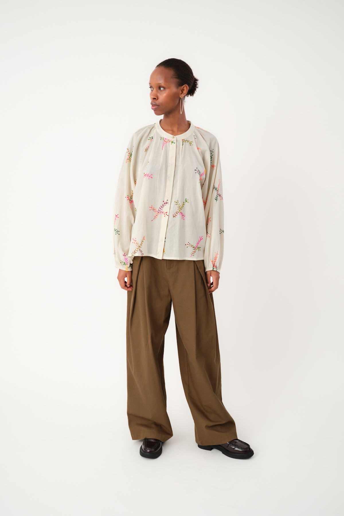Lollys Laundry HaileyLL Hemdbluse Shirt Creme