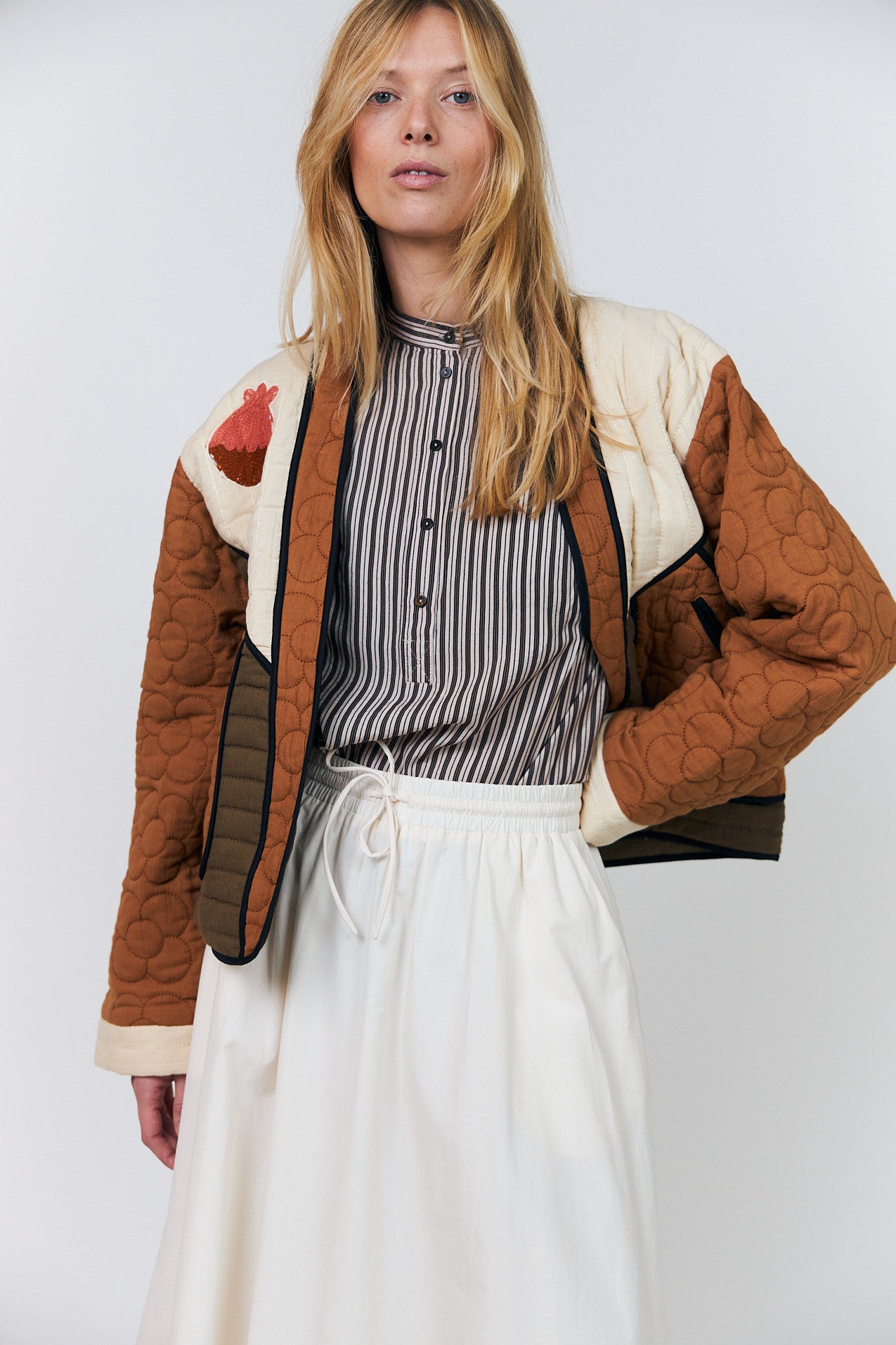 Lollys Laundry HarlowLL Jacke Jacket Rostbraun