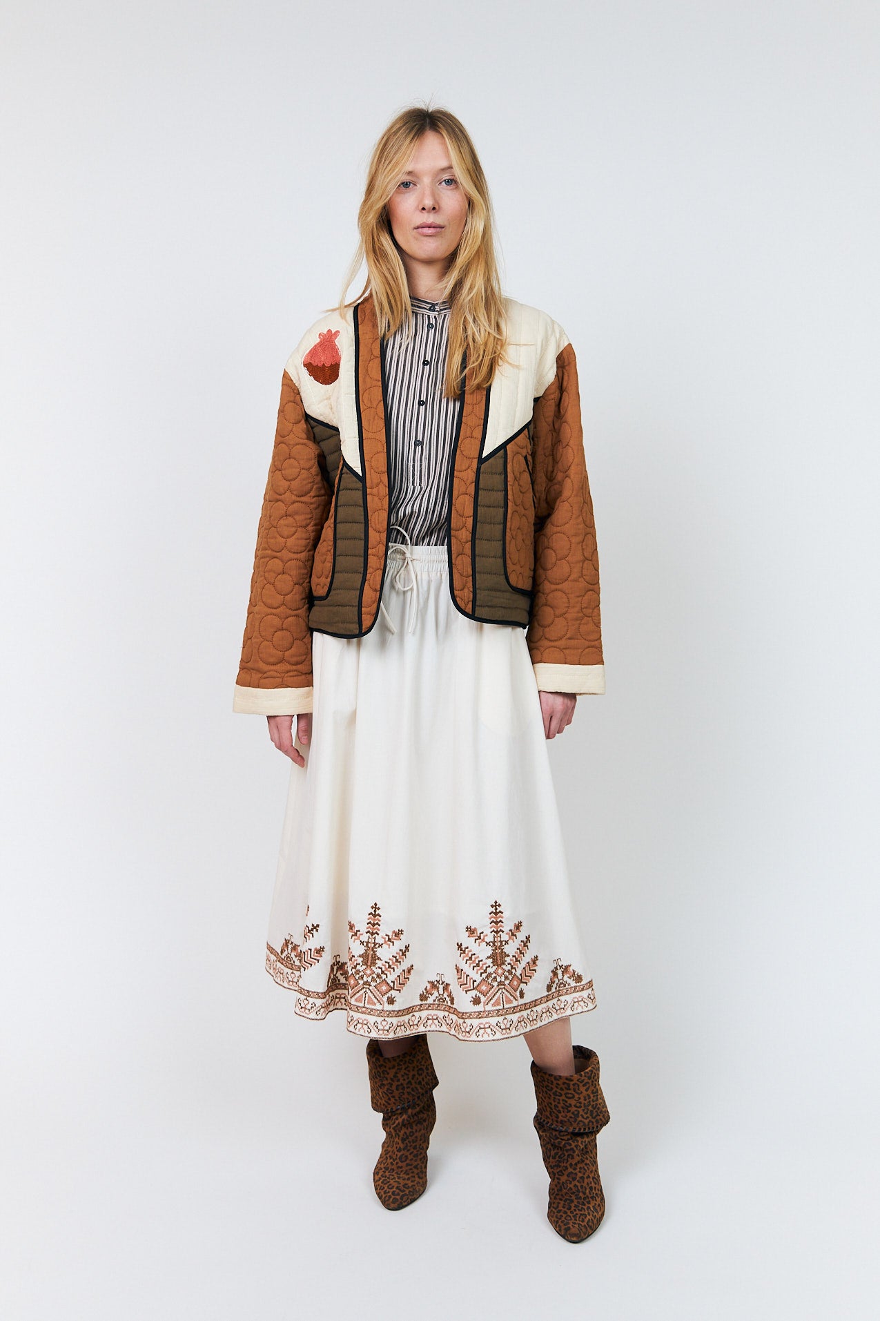 Lollys Laundry HarlowLL Jacke Jacket Rostbraun