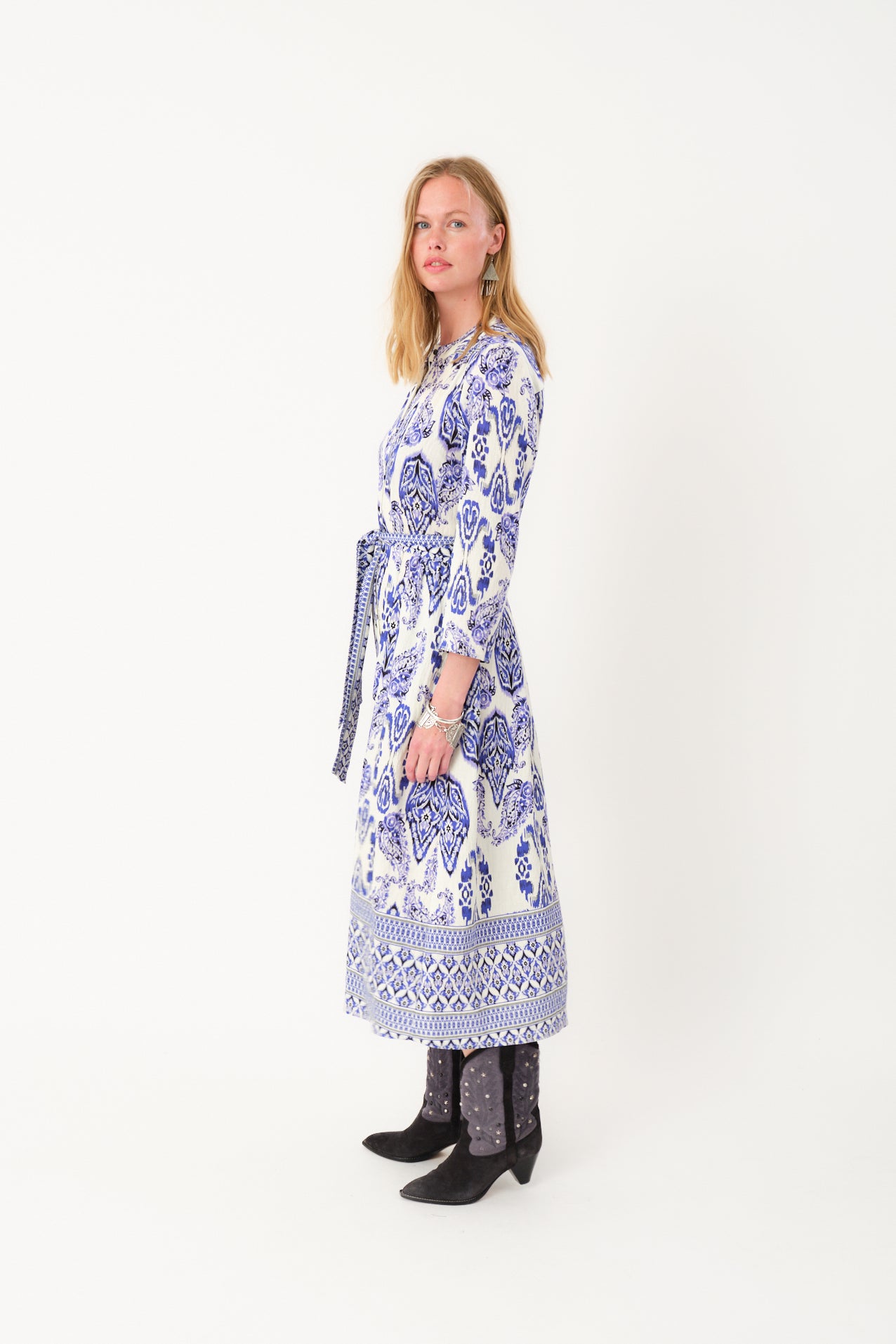 Lollys Laundry HarperLL Maxi Kleid Dress 20 Blue