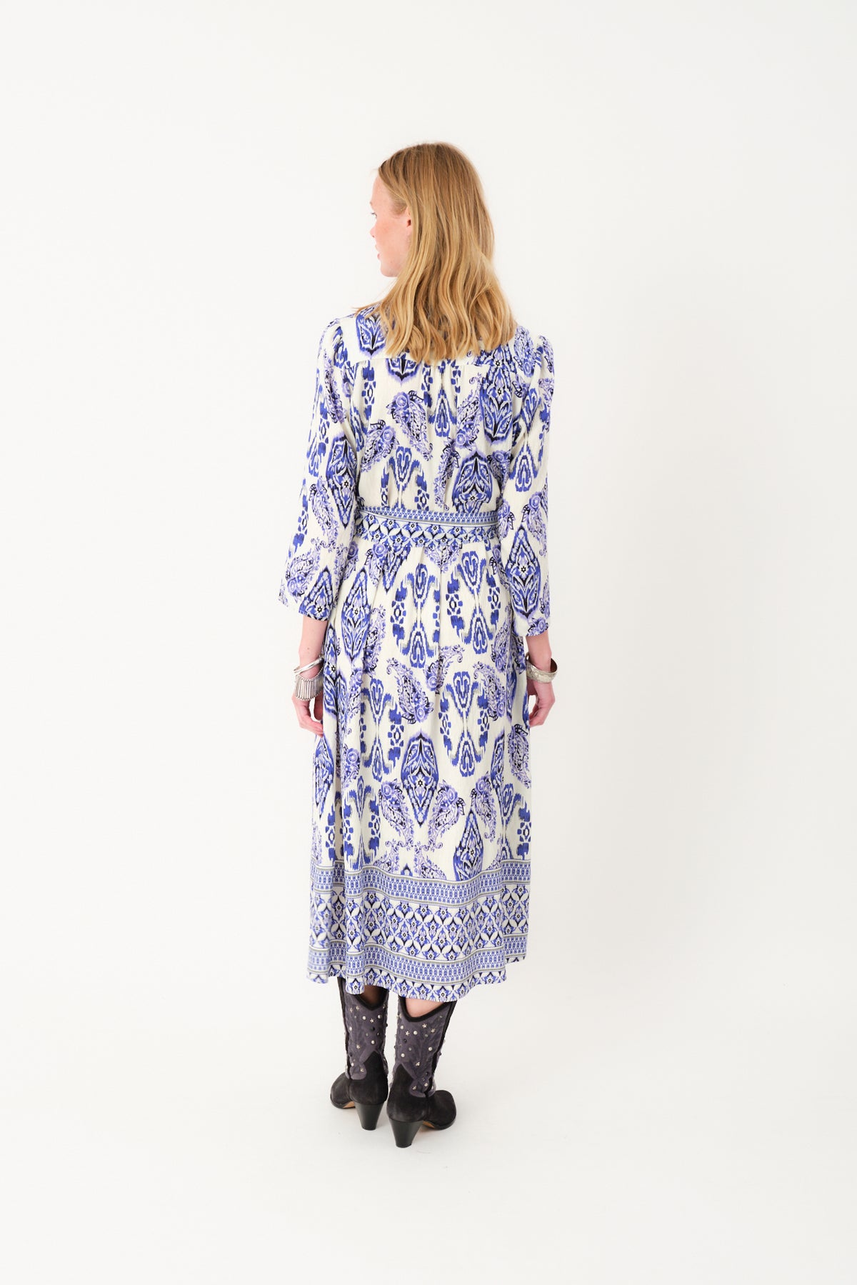 Lollys Laundry HarperLL Maxi Kleid Dress Blau