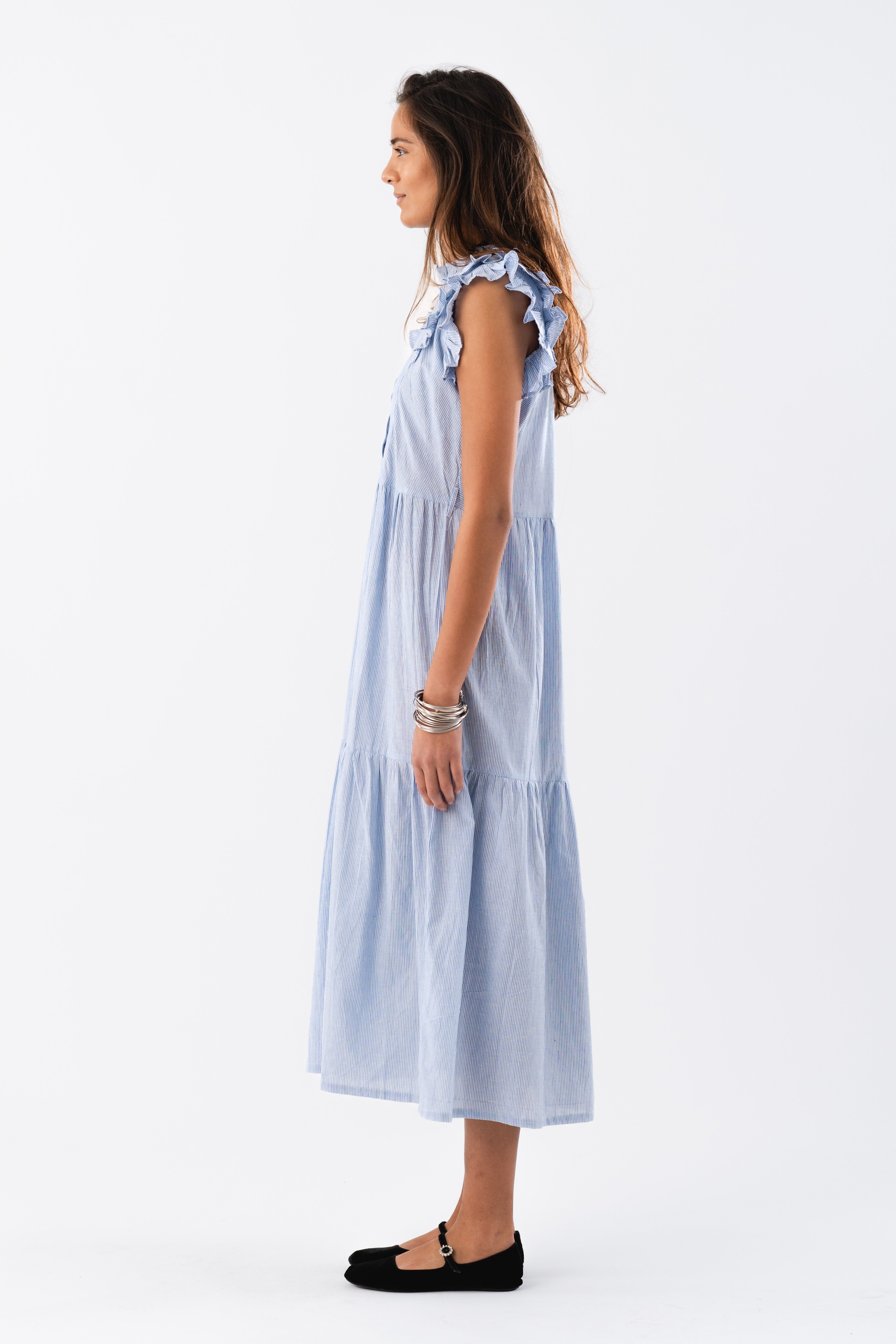 HarrietLL Maxi Dress SL - Stripe