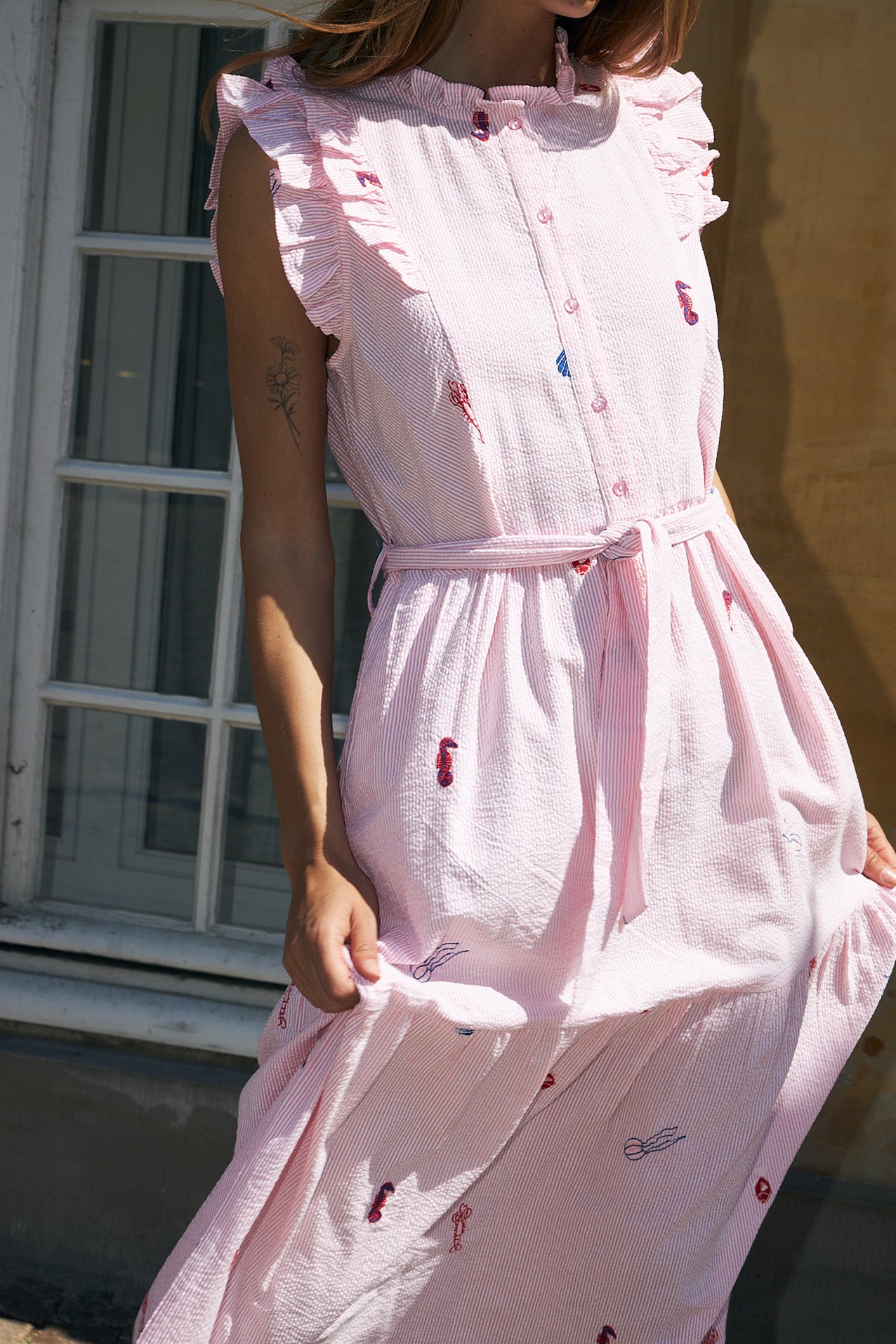 HarrietLL Maxi Kleid - Rosa