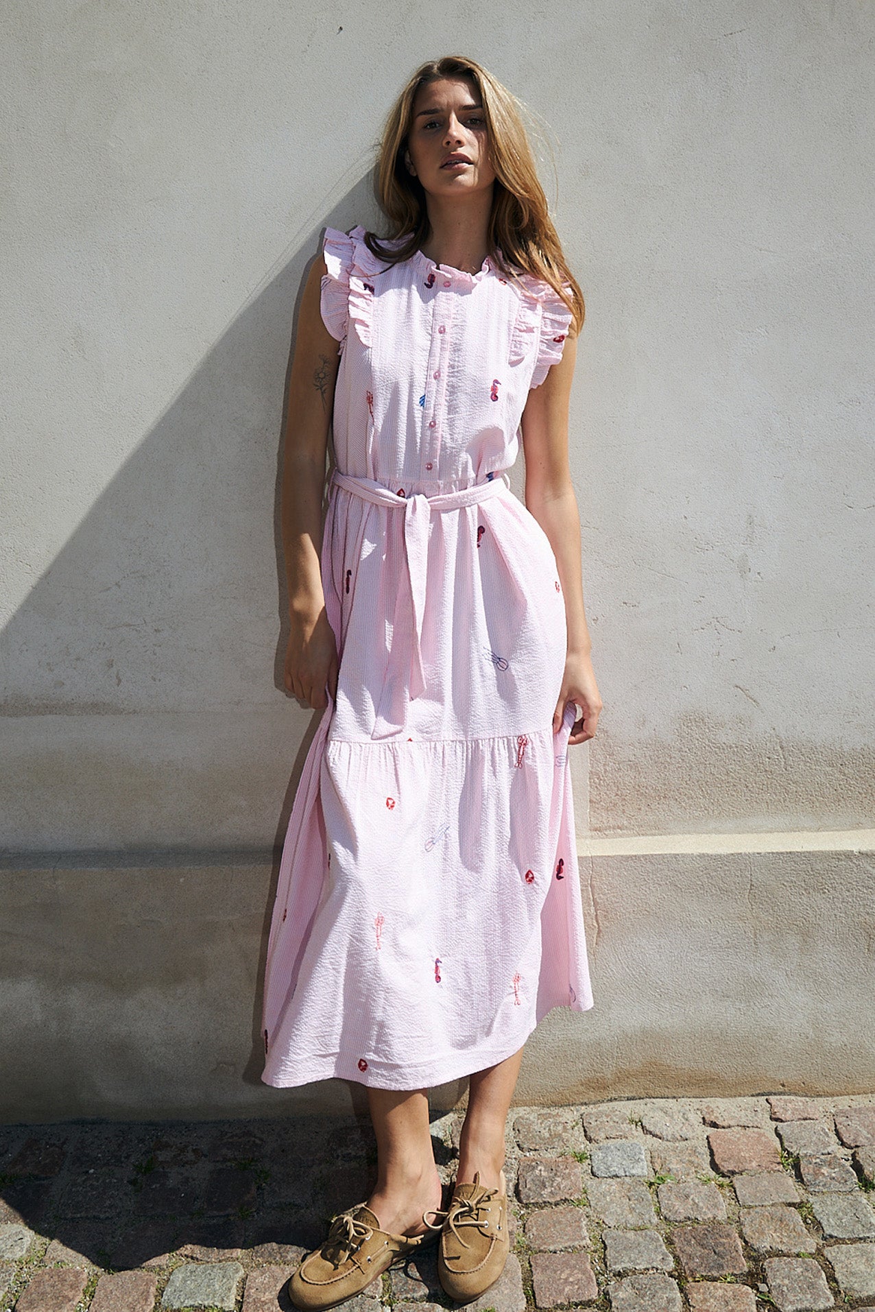HarrietLL Maxi Kleid - Rosa