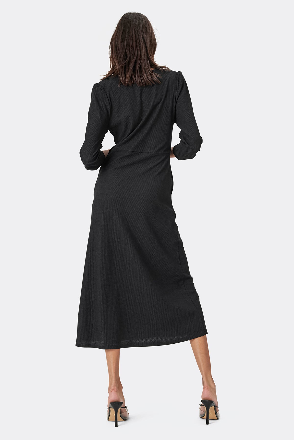 Lollys Laundry HavanaLL Midi Dress SS Dress Schwarz