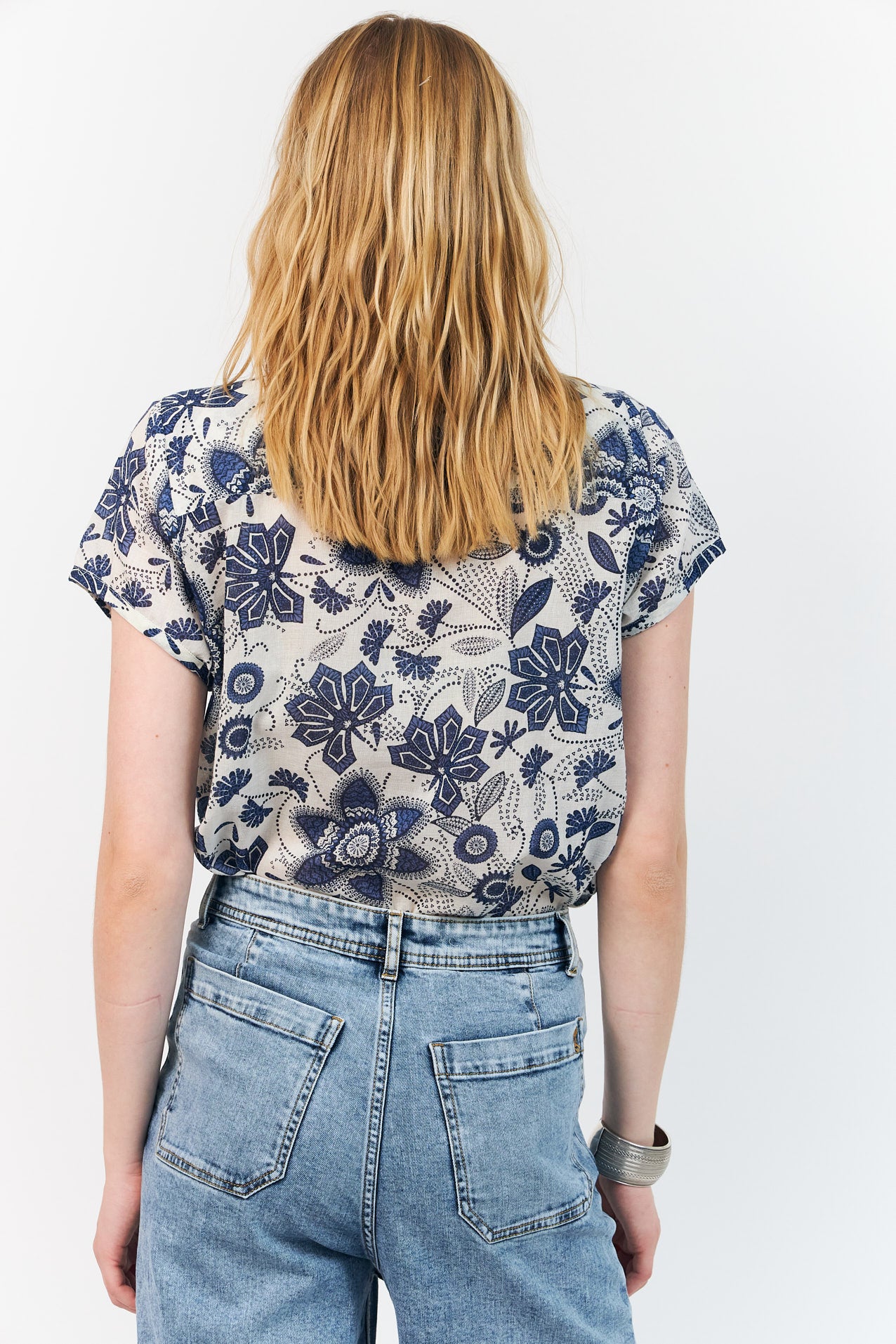 HeatherLL Bluse - Blau