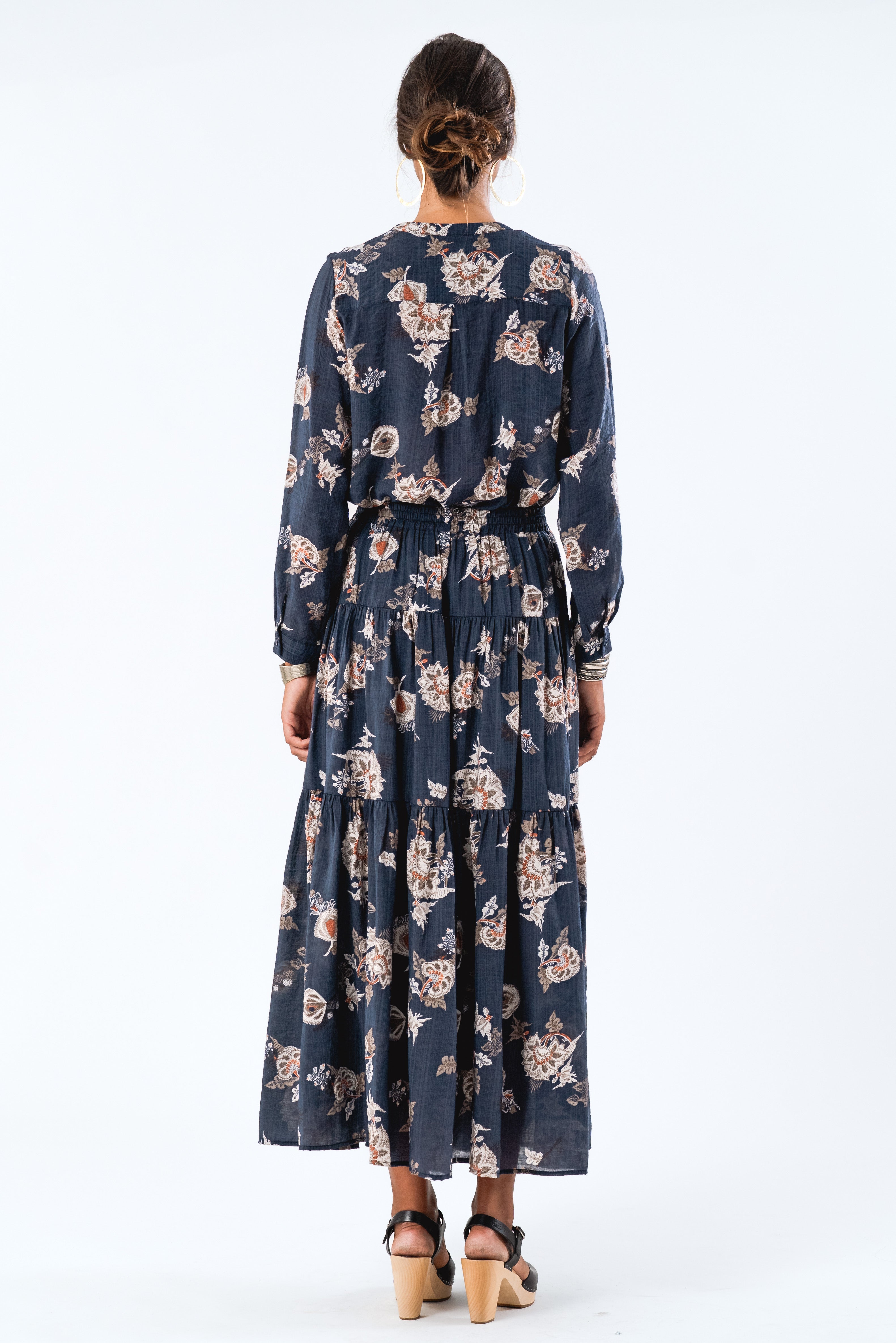 HelenaLL Shirt LS - Dark Blue