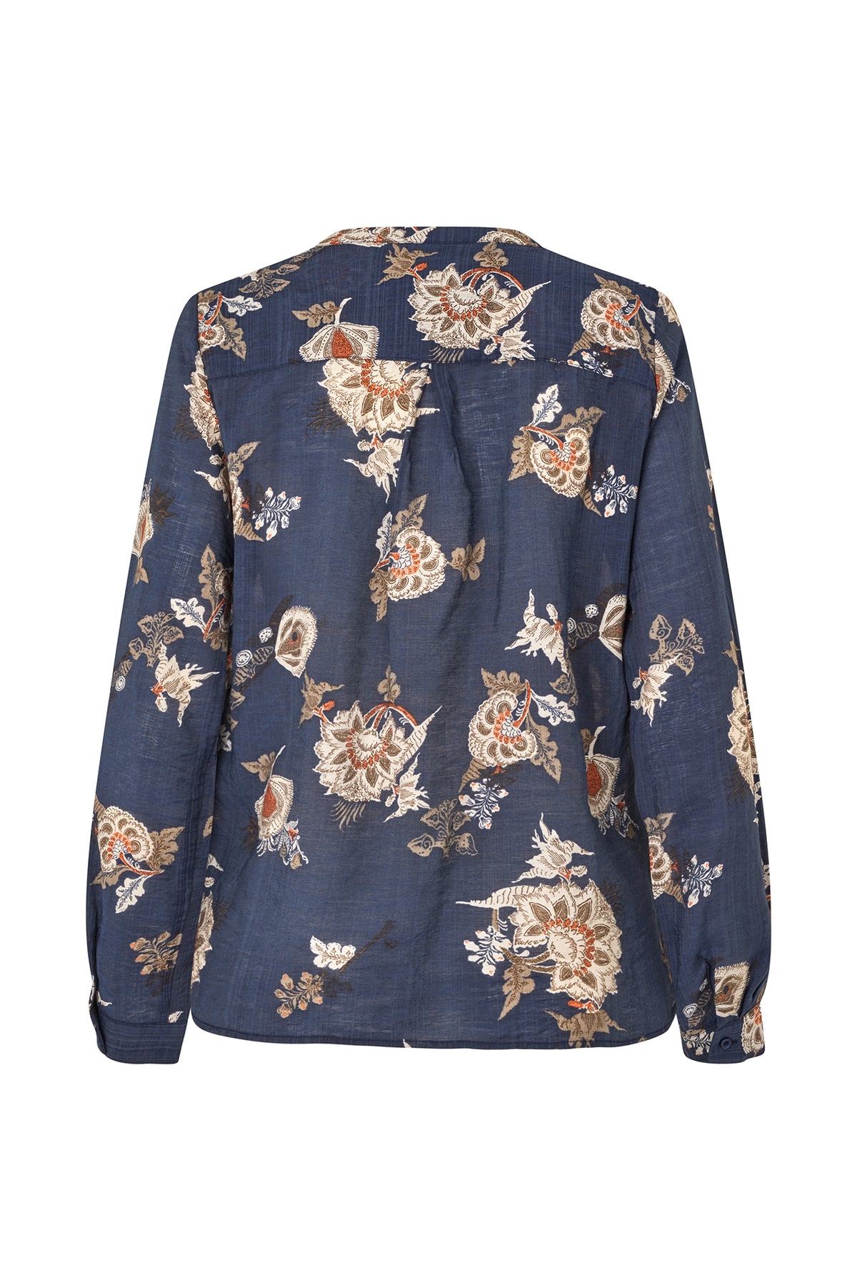 Lollys Laundry HelenaLL Shirt LS Shirt Dunkelblau