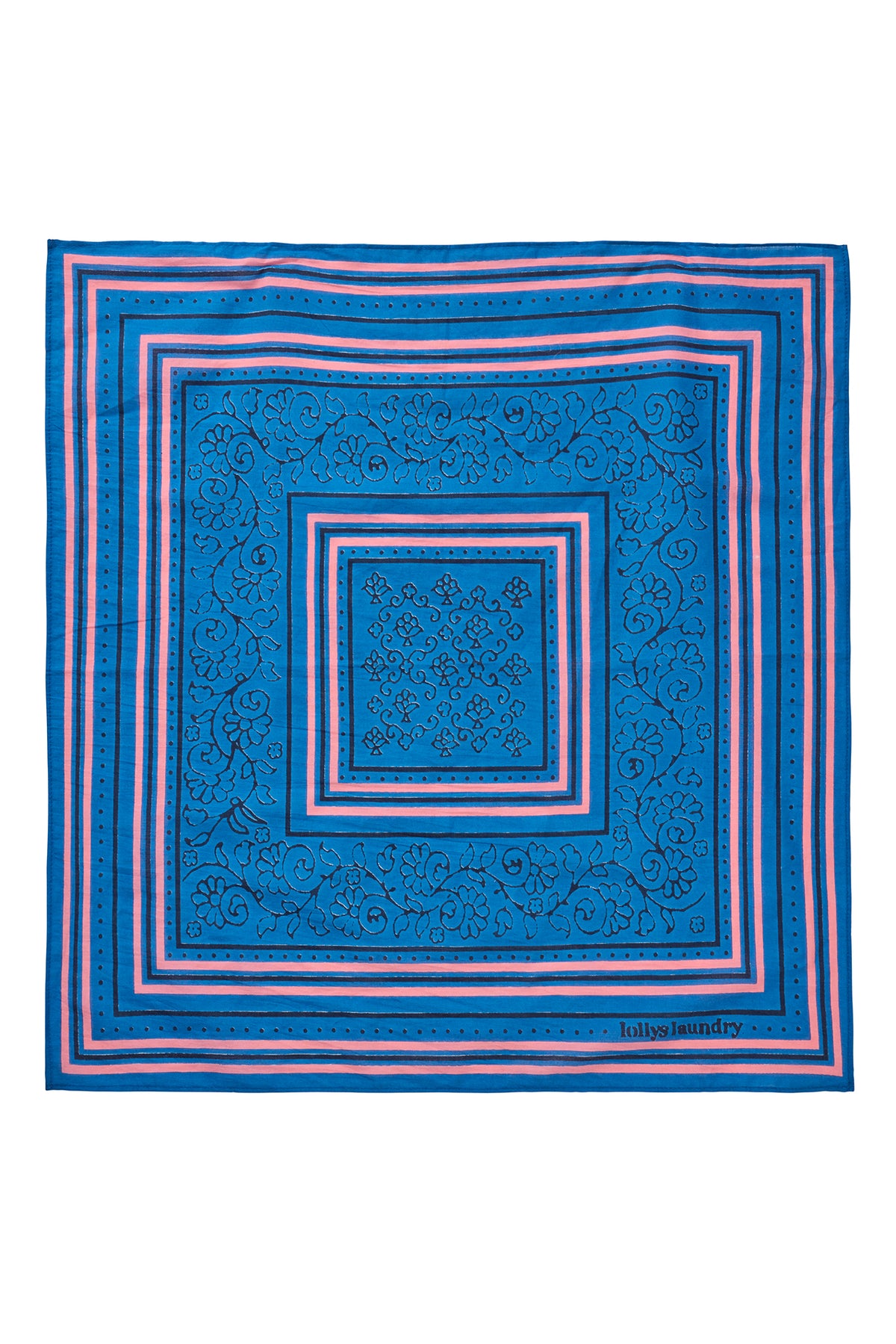 Lollys Laundry HemlockLL Bandana Scarf Blau