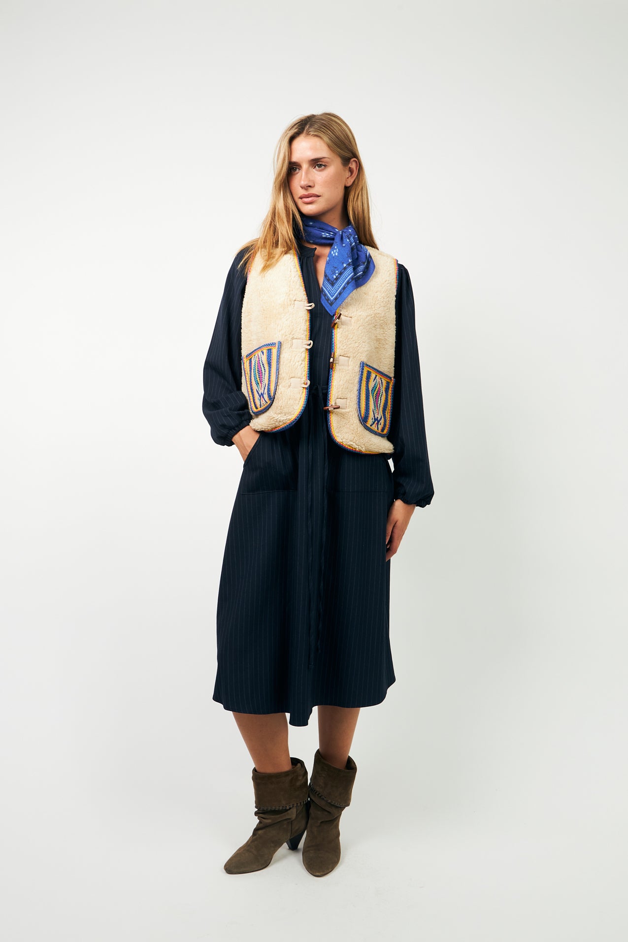 HugoLL Teddy Weste - Blue