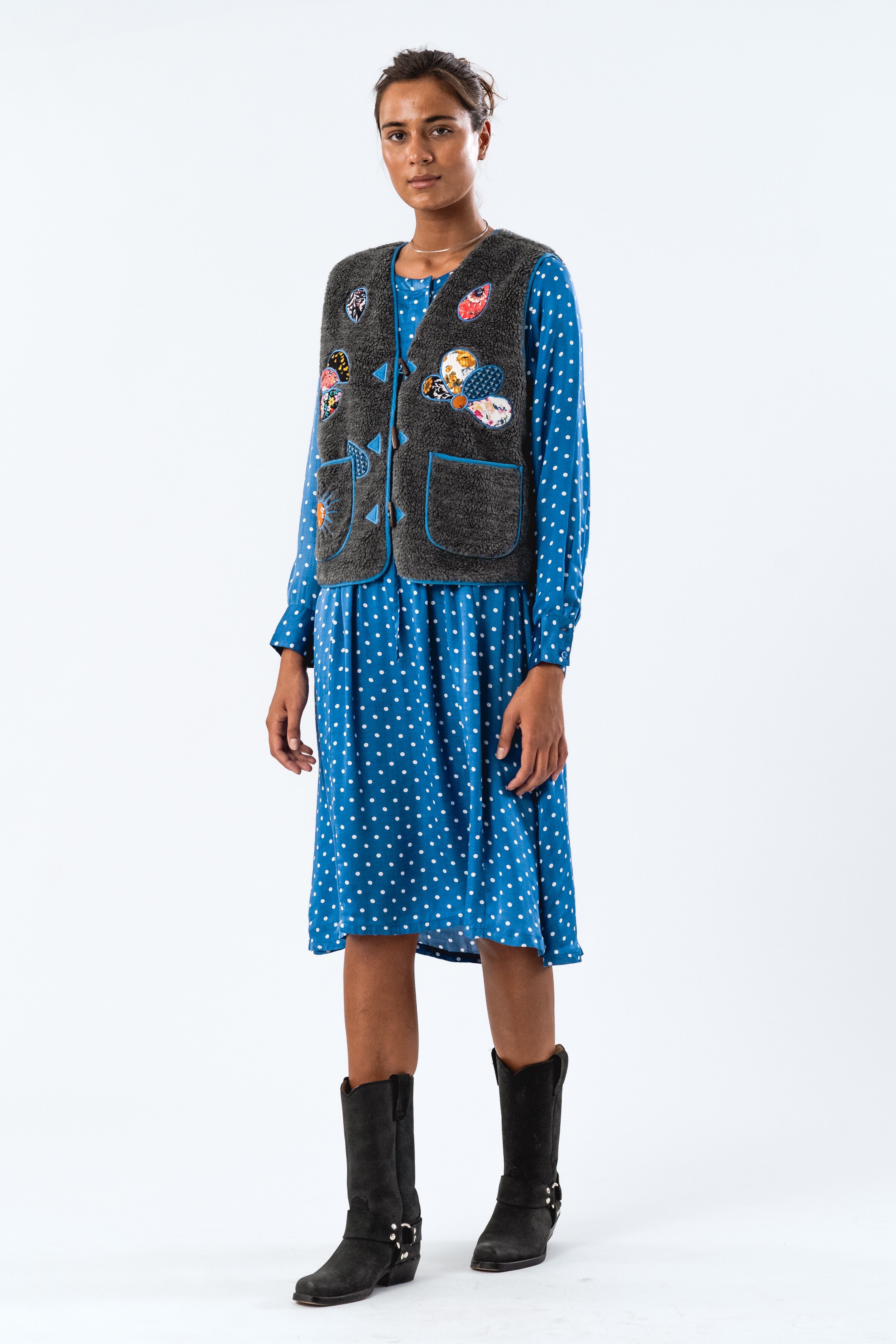 HugoLL Vest SL - Washed Black