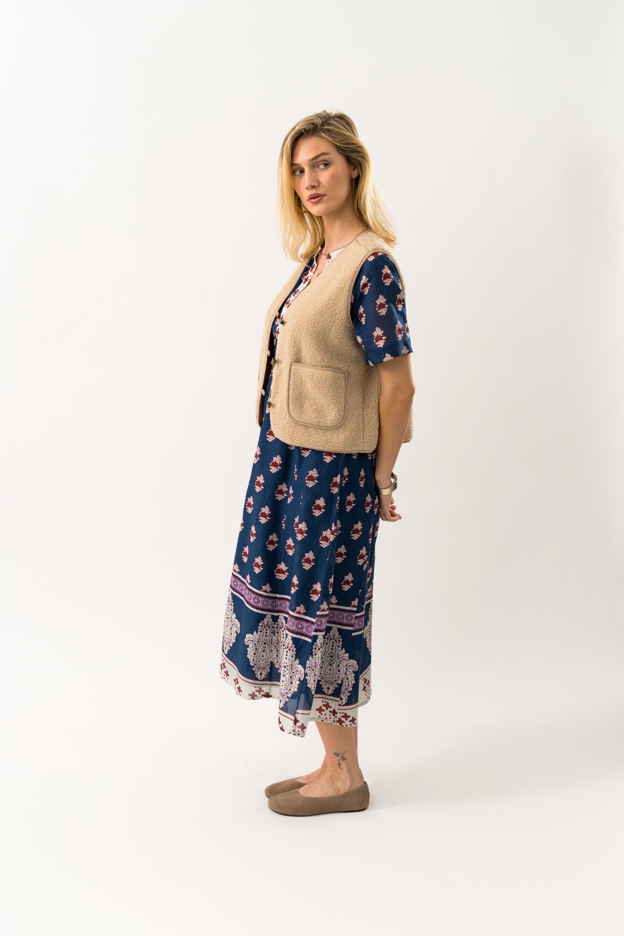 HugoLL Vest SL - Beige