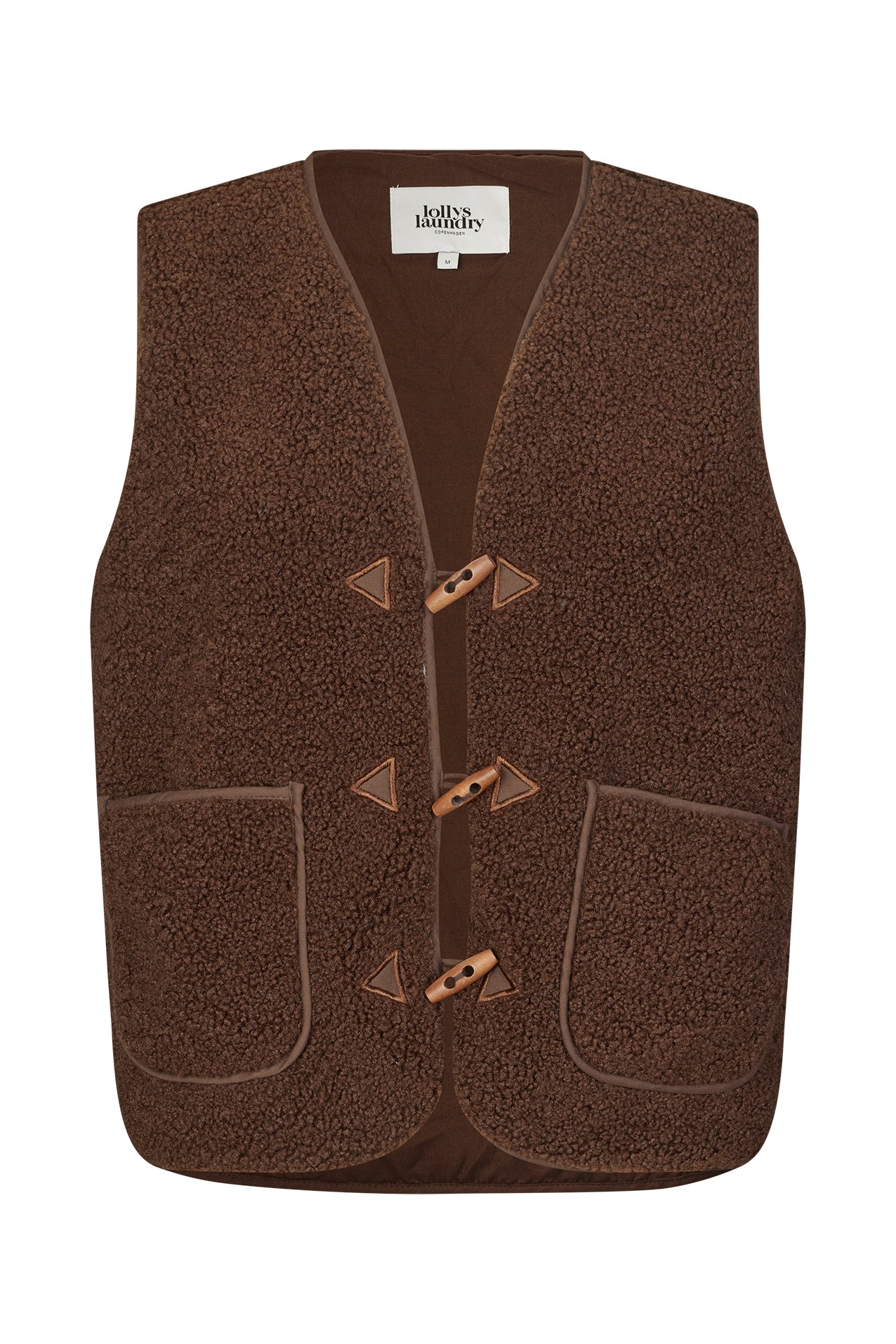 HugoLL Vest SL - Dark Mokka