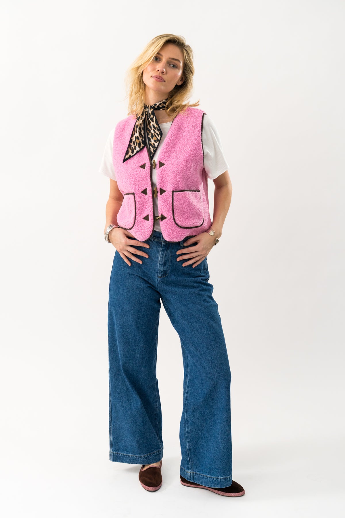 Lollys Laundry HugoLL Weste Vest Pink