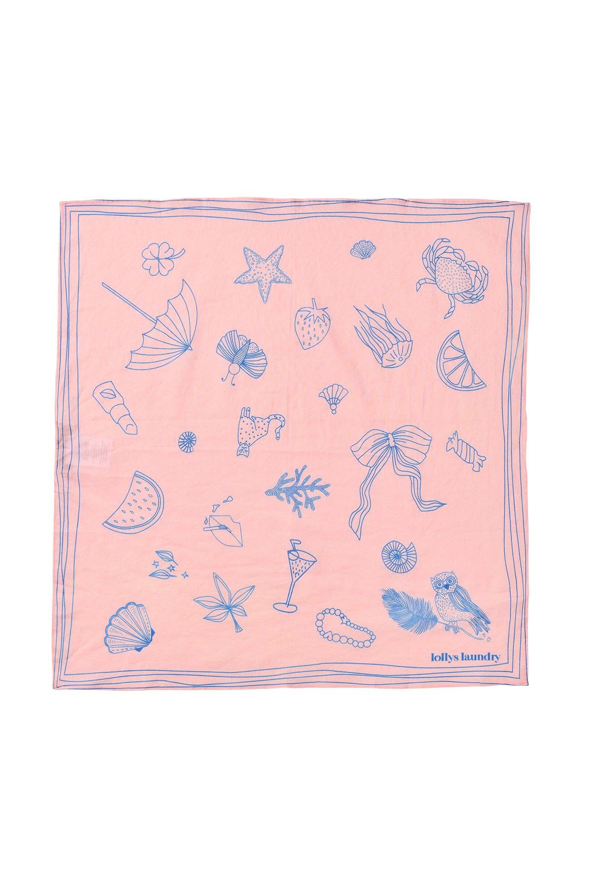 Lollys Laundry HunterLL Tuch Scarf Rosa