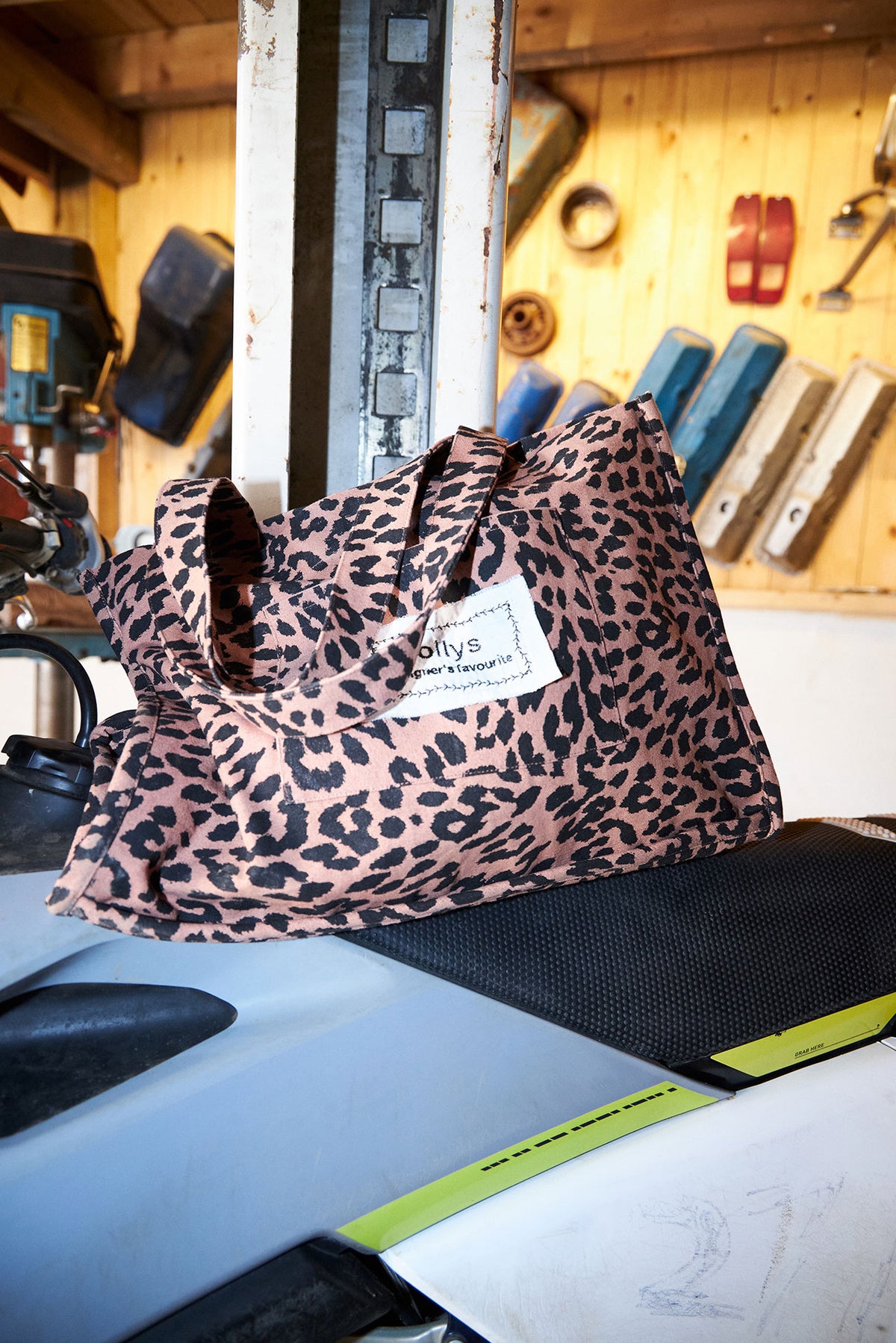 Lollys Laundry HydraLL Shopper Bag Leopardenmuster