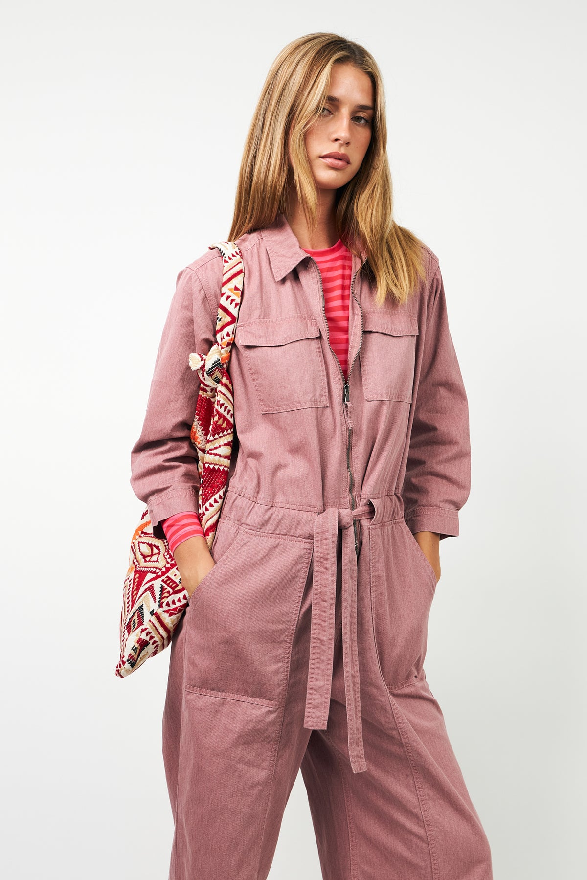 Lollys Laundry IllaLL Jumpsuit Jumpsuit Altrosa